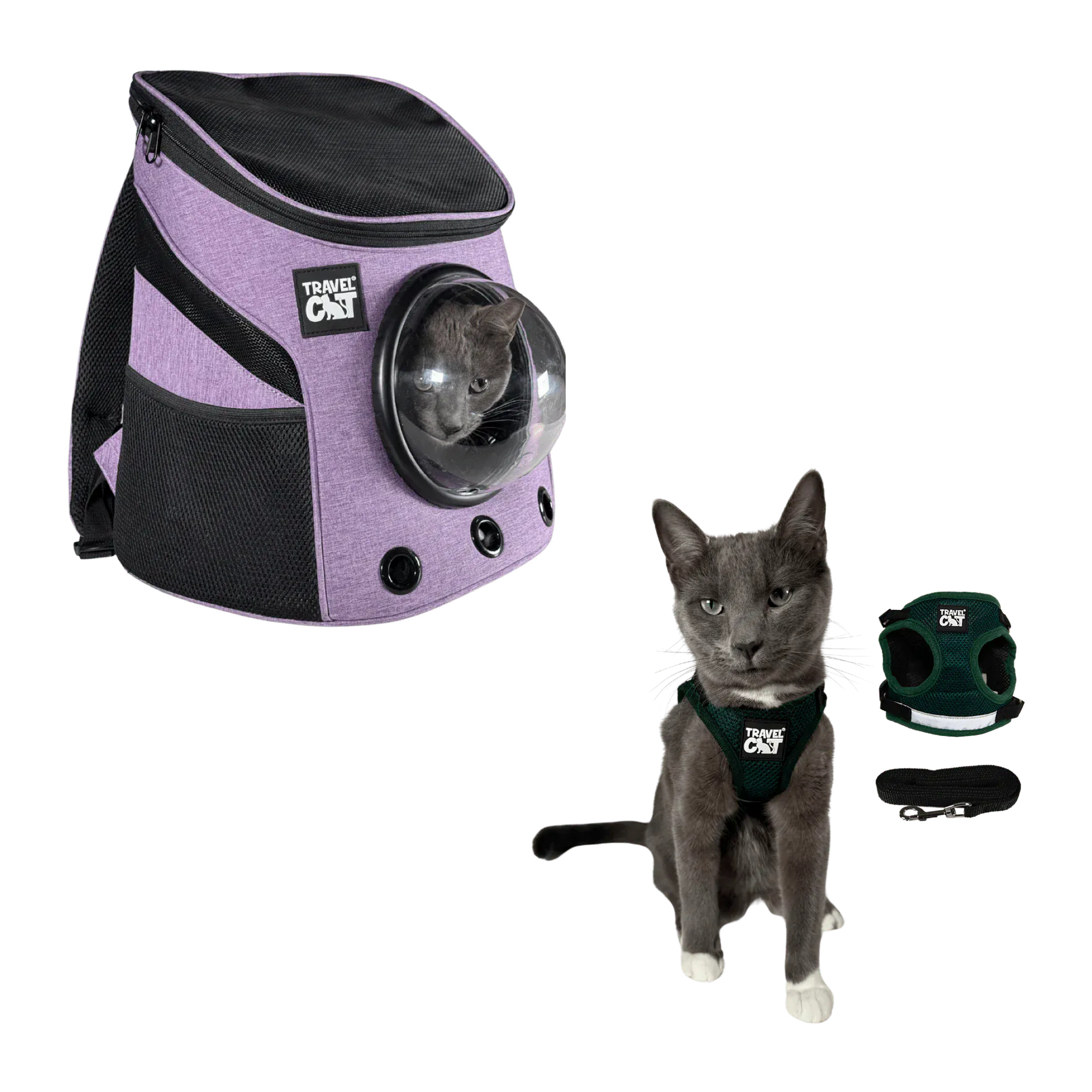 Build Your Own Cat Backpack and Harness Bundle