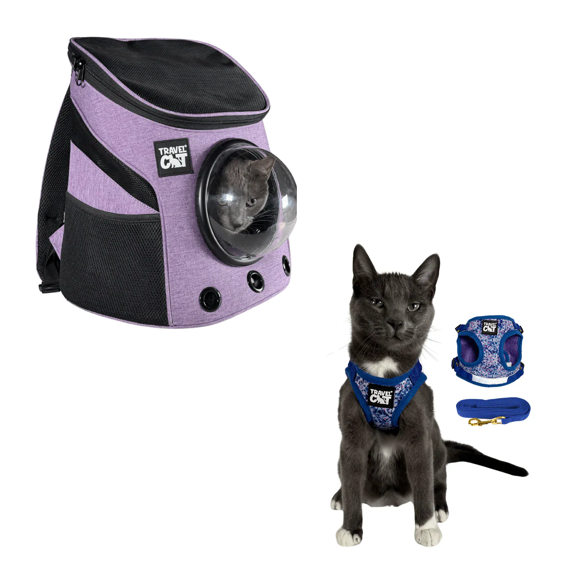 Build Your Own Cat Backpack and Harness Bundle