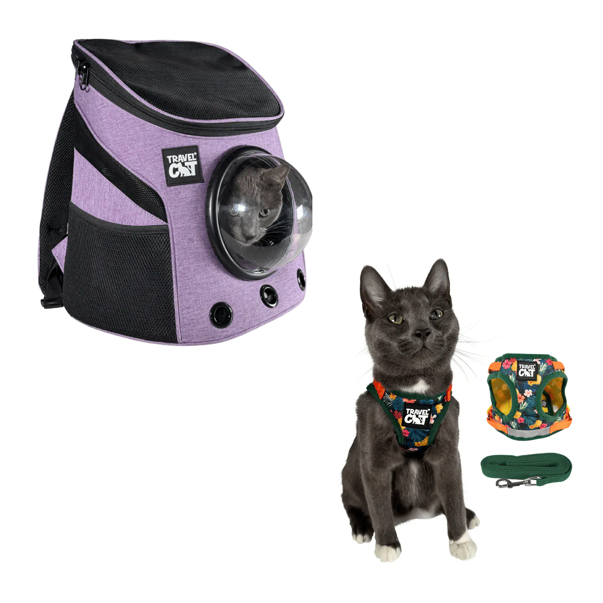 Build Your Own Cat Backpack and Harness Bundle