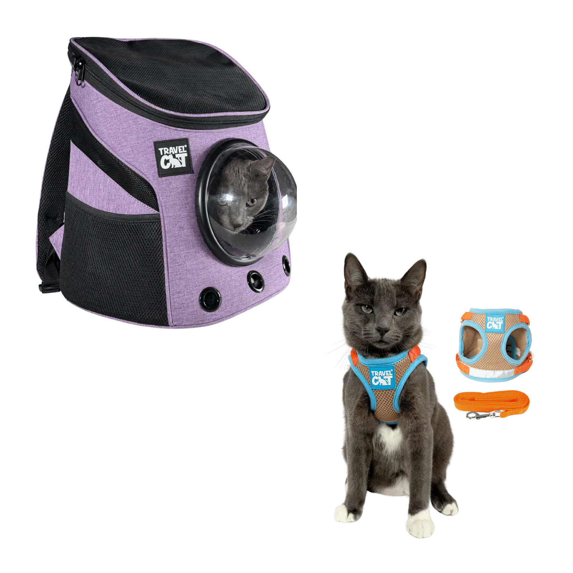 Build Your Own Cat Backpack and Harness Bundle