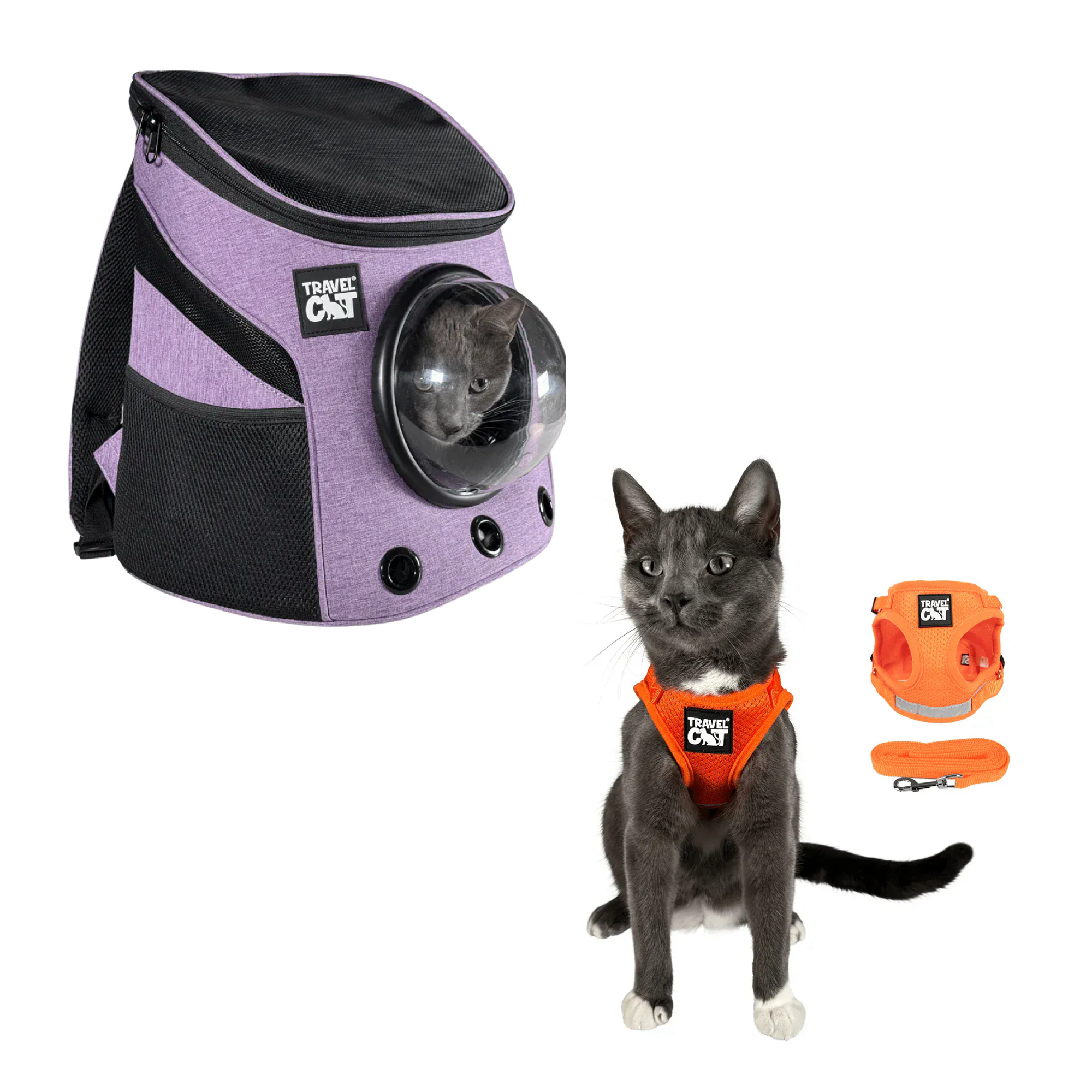 Build Your Own Cat Backpack and Harness Bundle