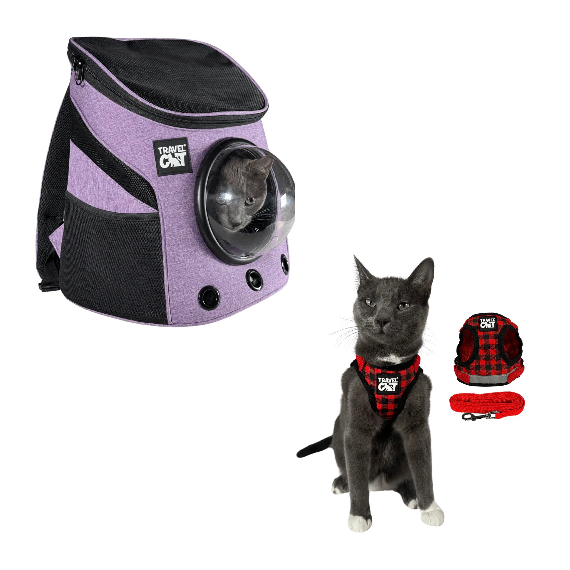 Build Your Own Cat Backpack and Harness Bundle