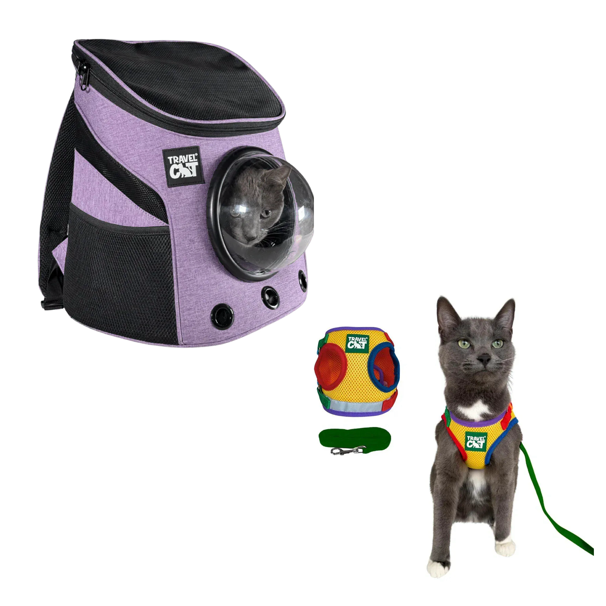 Build Your Own Cat Backpack and Harness Bundle