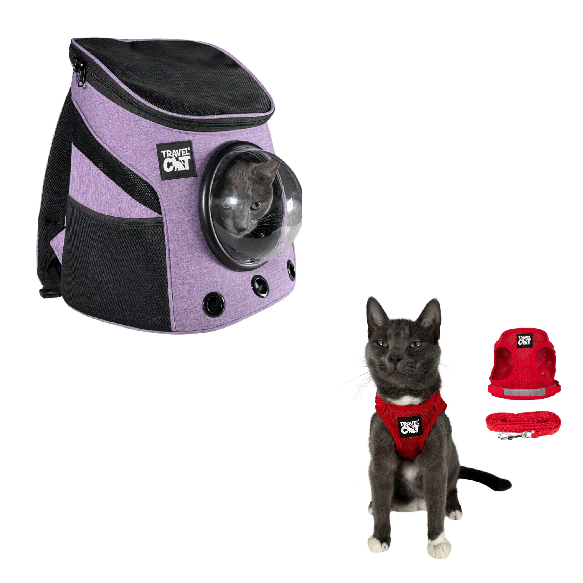 Build Your Own Cat Backpack and Harness Bundle