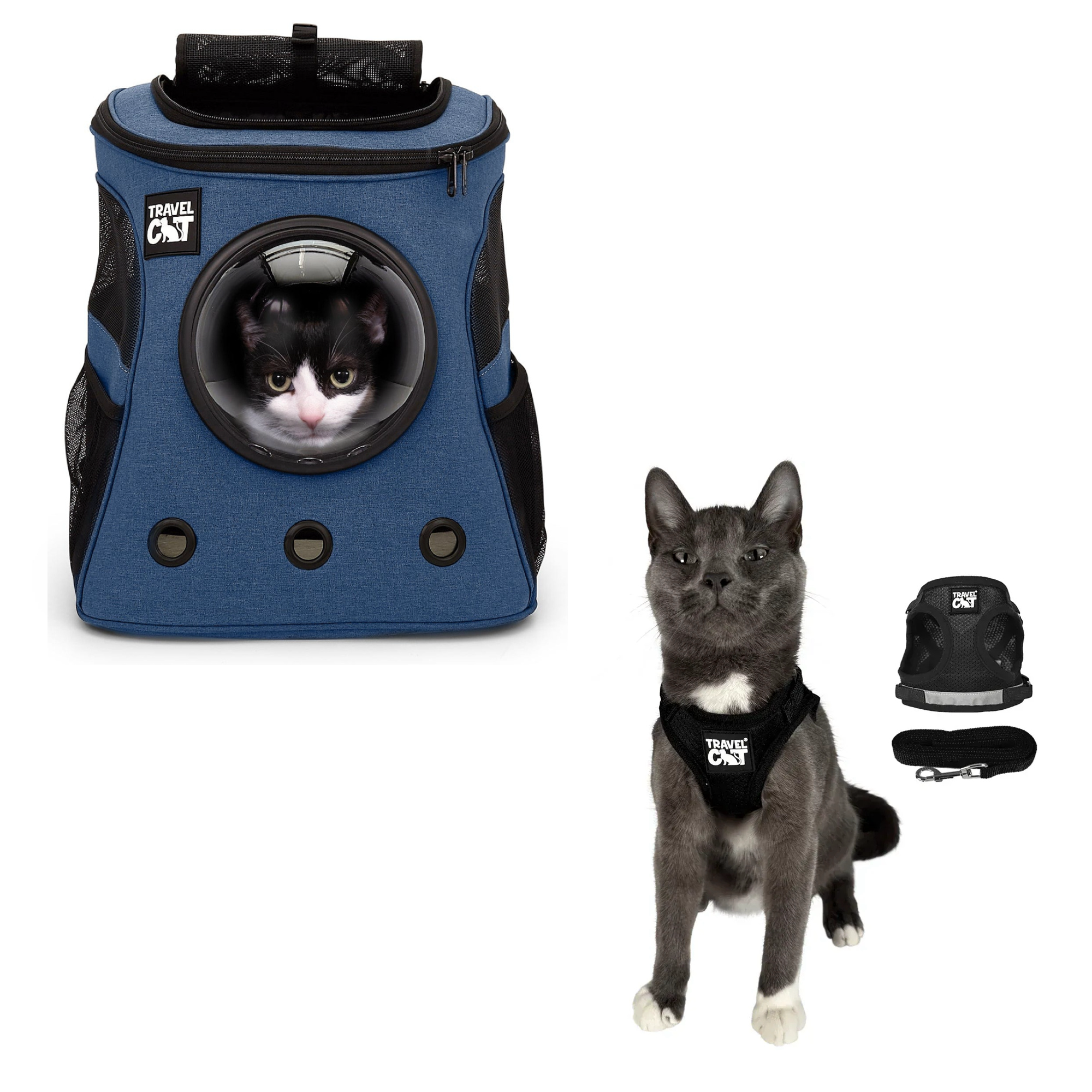 Build Your Own Cat Backpack and Harness Bundle