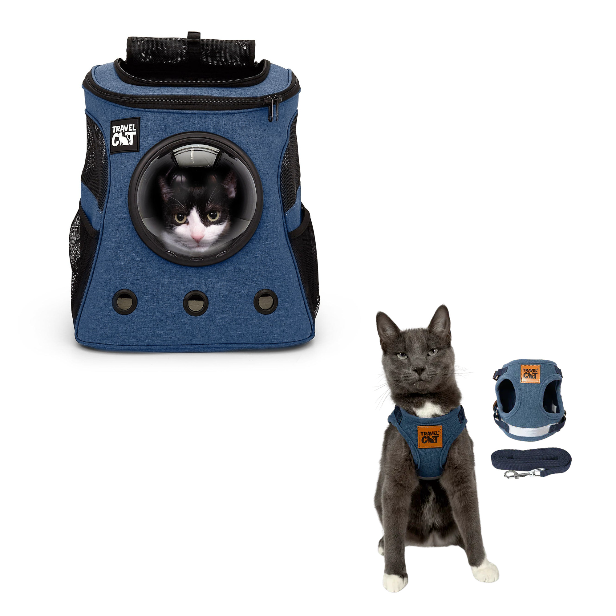 Build Your Own Cat Backpack and Harness Bundle