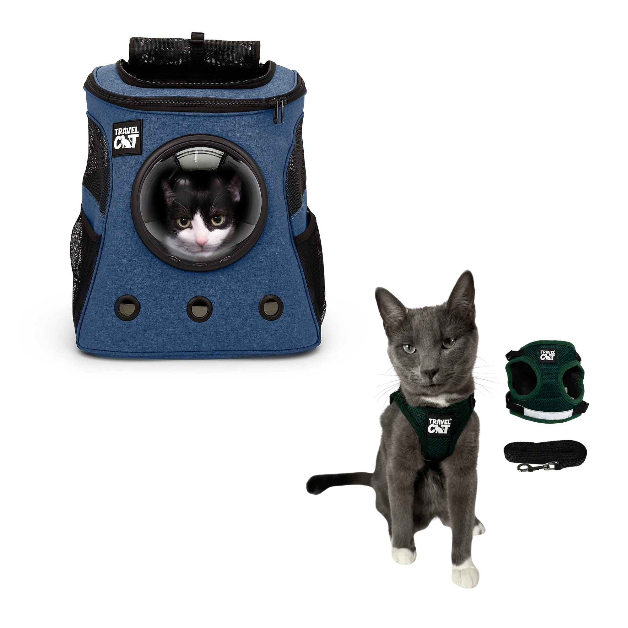 Build Your Own Cat Backpack and Harness Bundle