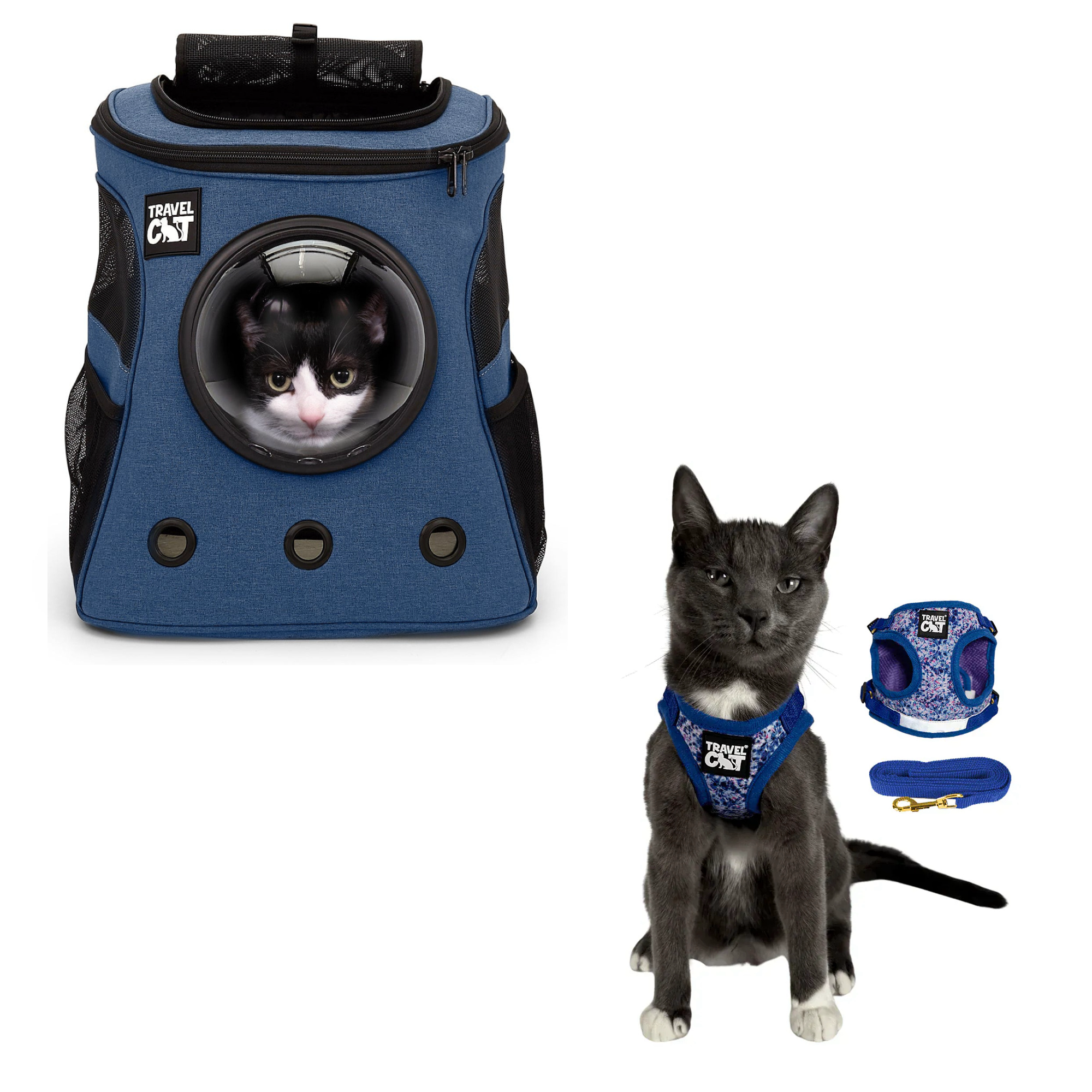 Build Your Own Cat Backpack and Harness Bundle
