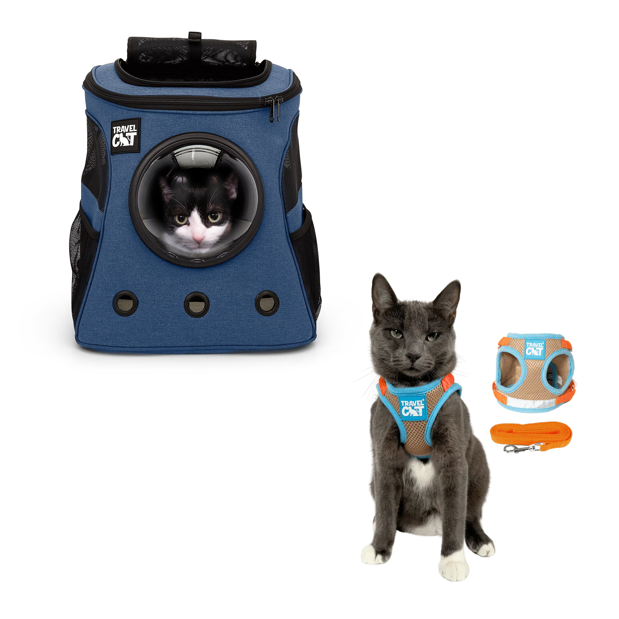 Build Your Own Cat Backpack and Harness Bundle
