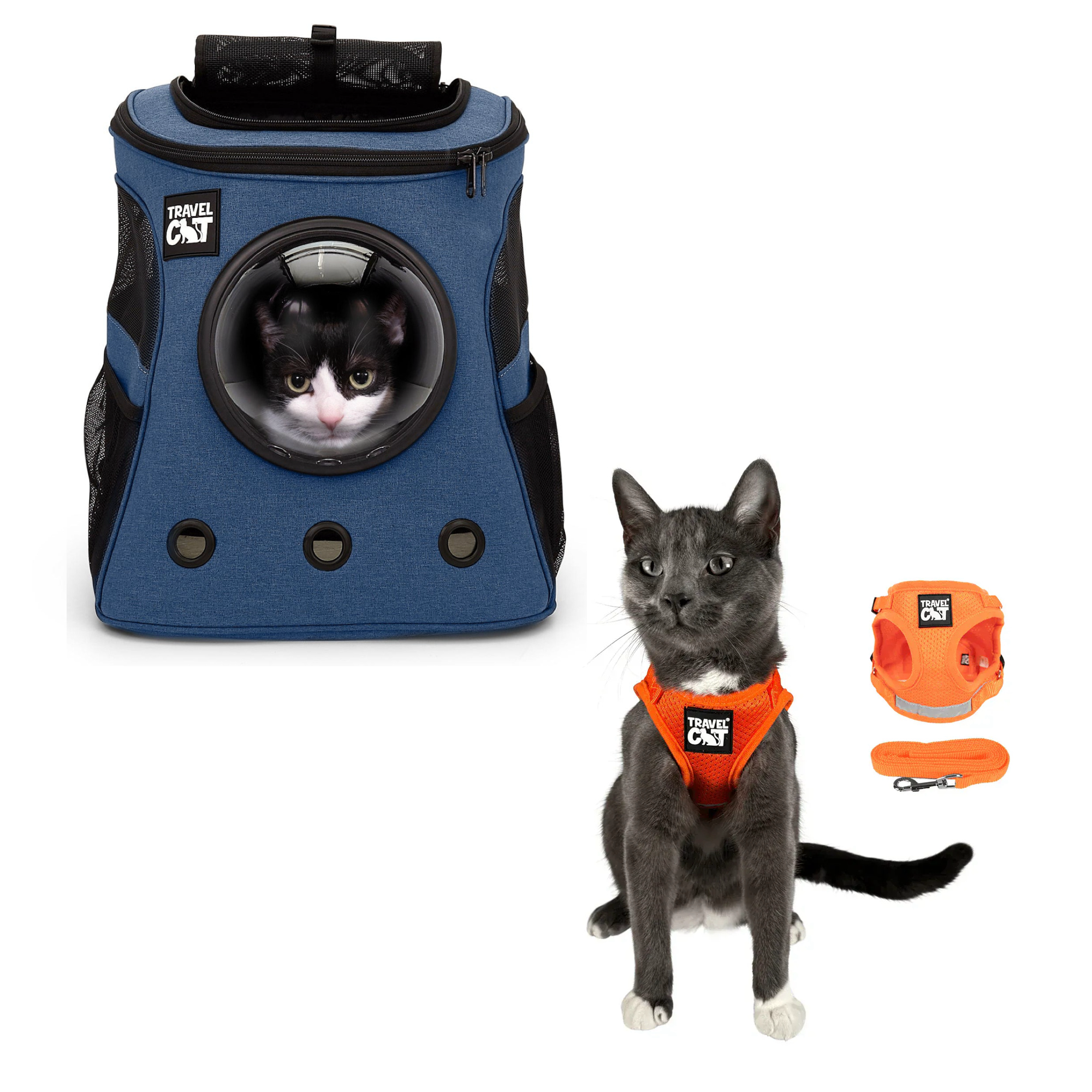 Build Your Own Cat Backpack and Harness Bundle