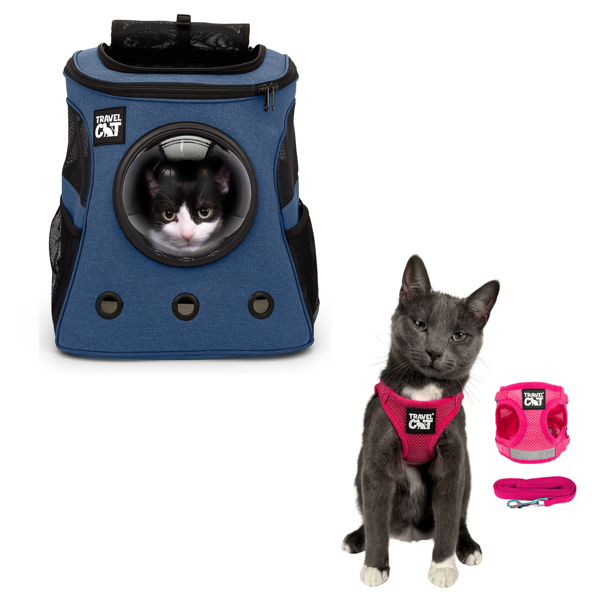 Build Your Own Cat Backpack and Harness Bundle
