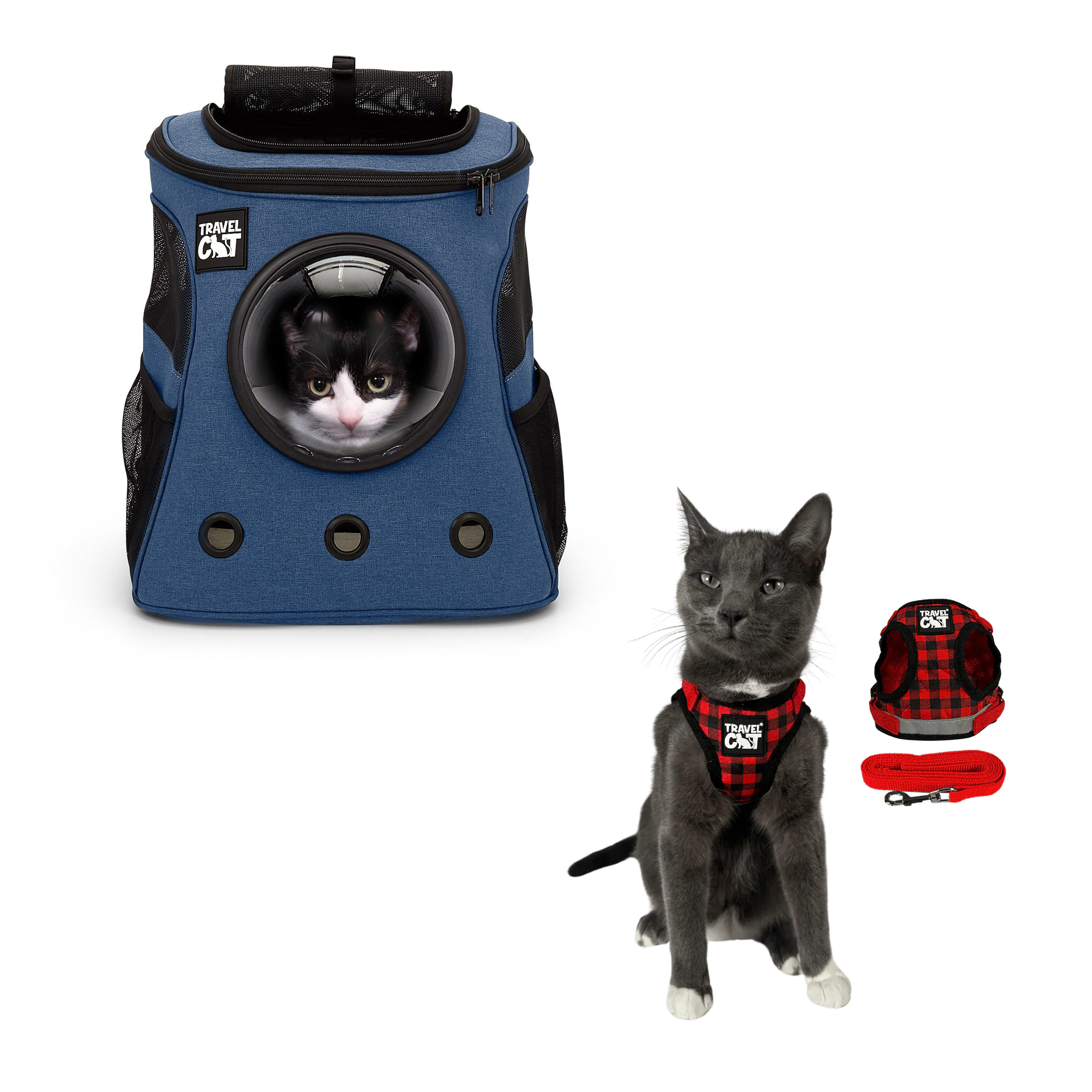 Build Your Own Cat Backpack and Harness Bundle