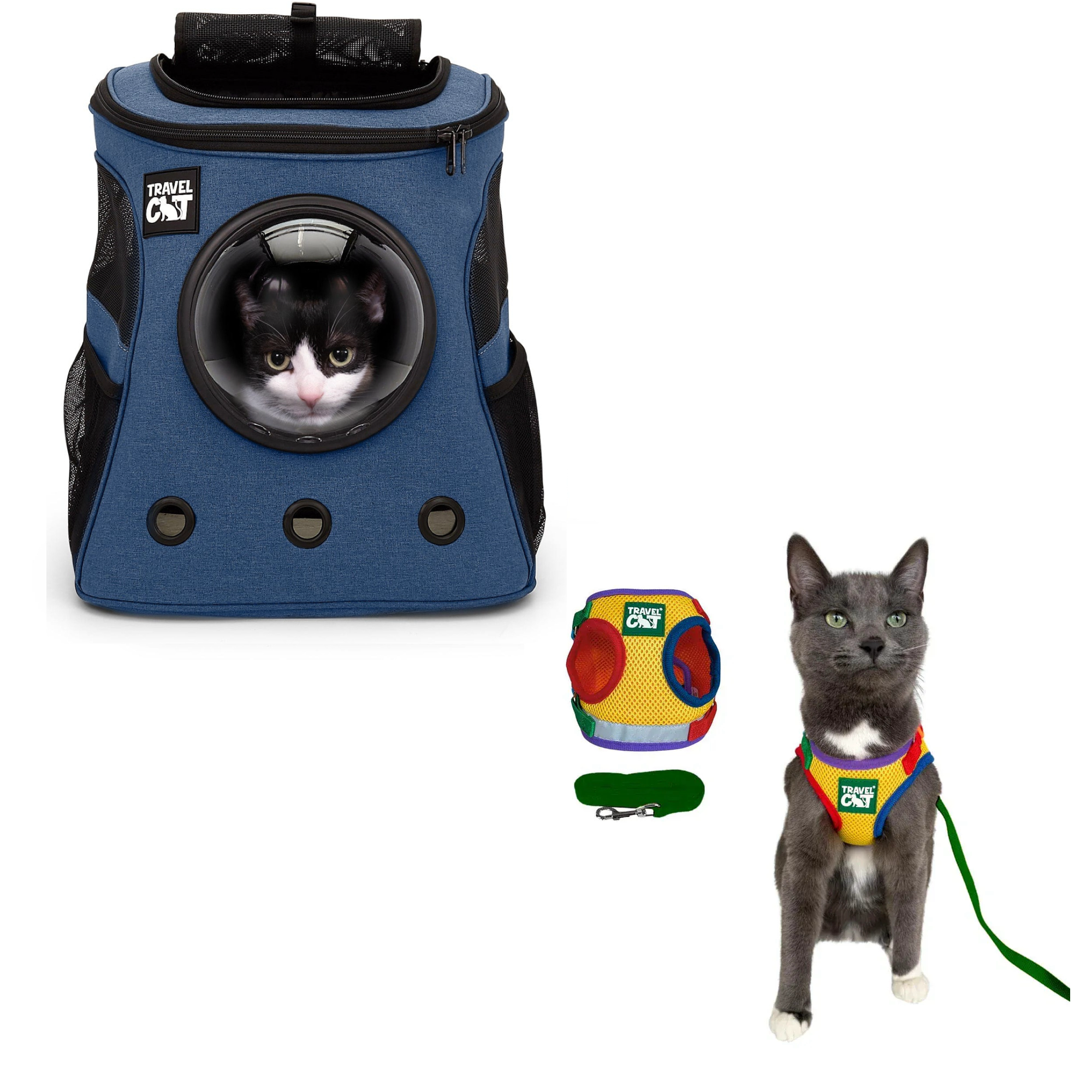 Build Your Own Cat Backpack and Harness Bundle