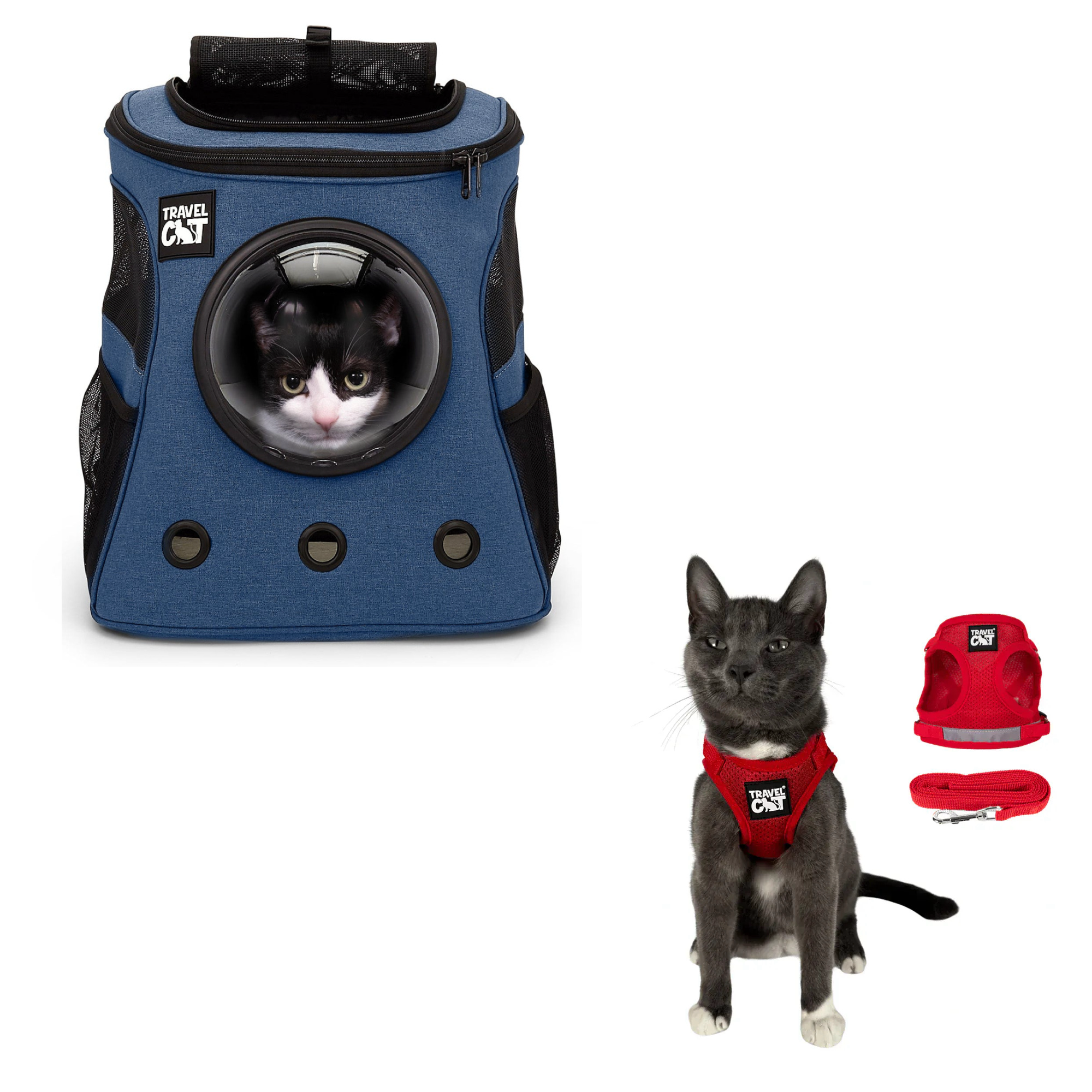 Build Your Own Cat Backpack and Harness Bundle
