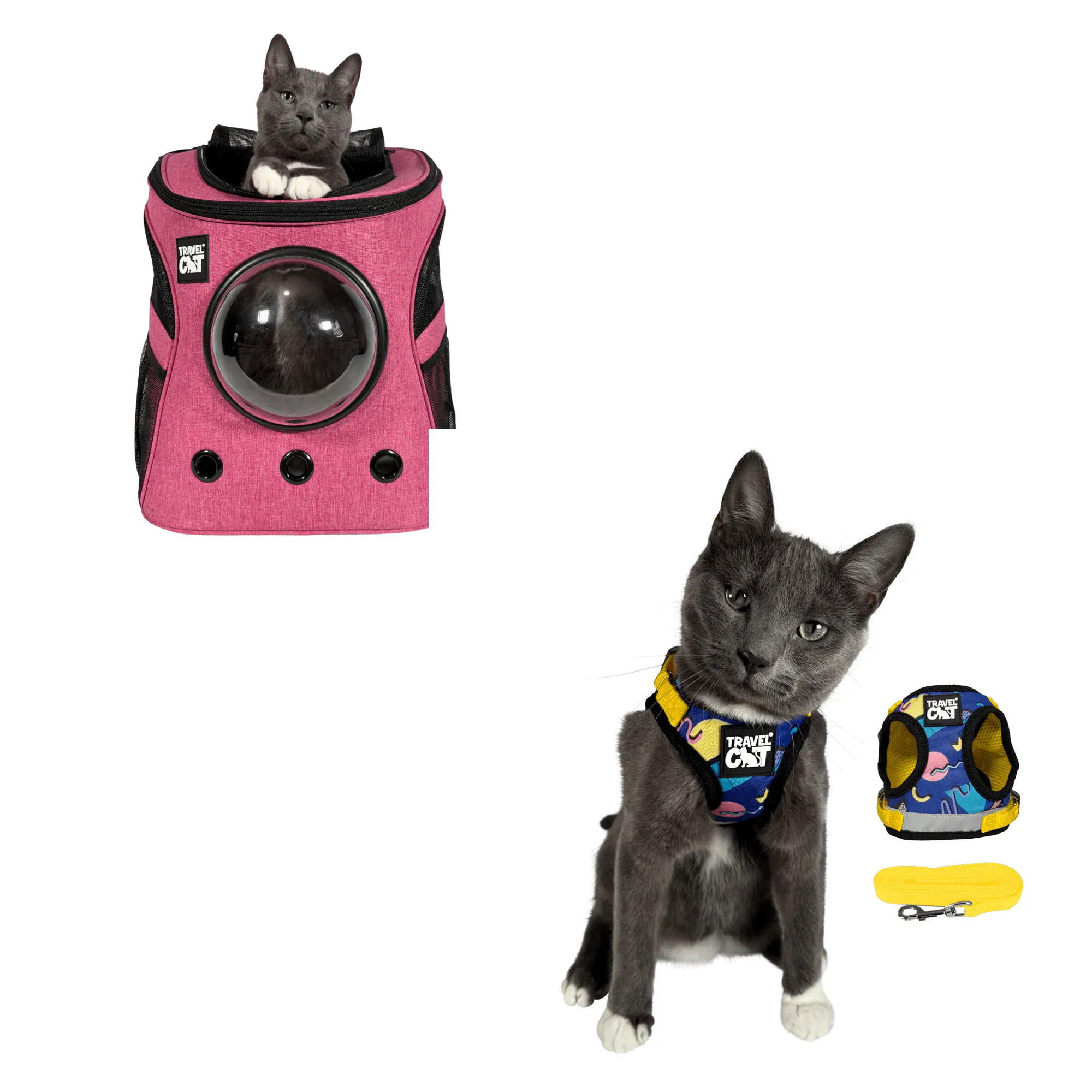 Build Your Own Cat Backpack and Harness Bundle
