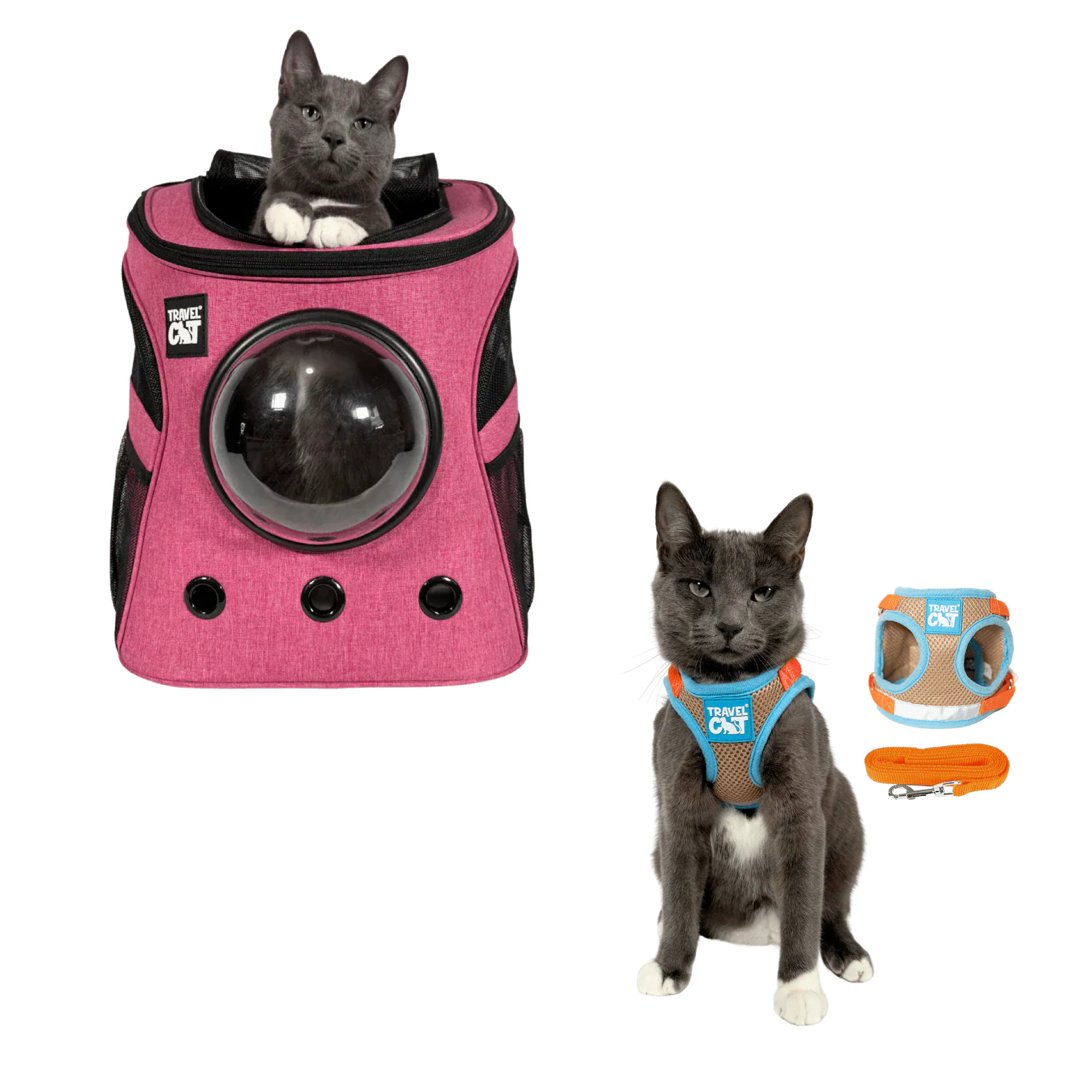 Build Your Own Cat Backpack and Harness Bundle