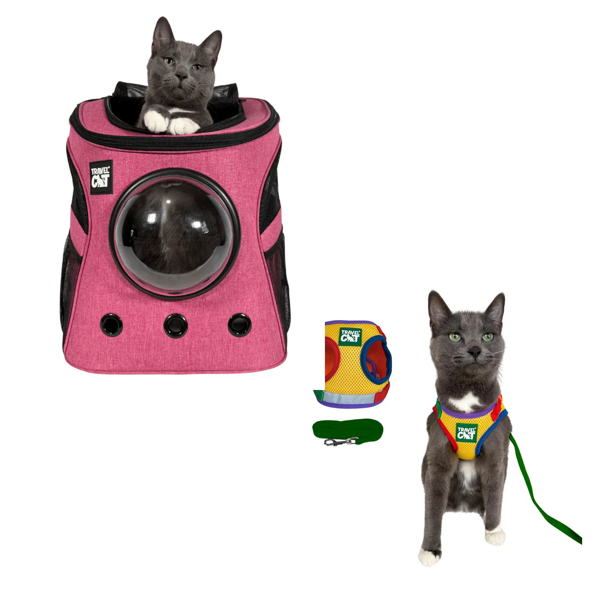 Build Your Own Cat Backpack and Harness Bundle