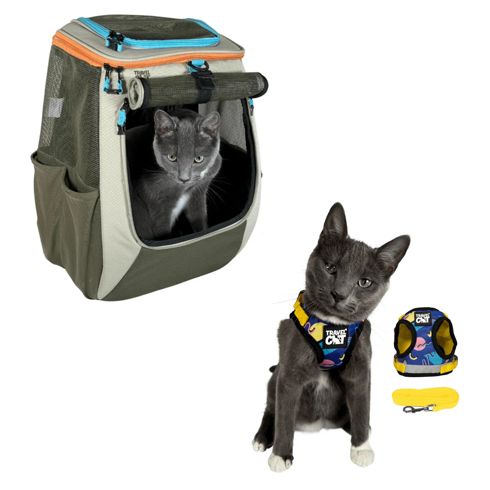 Build Your Own Cat Backpack and Harness Bundle