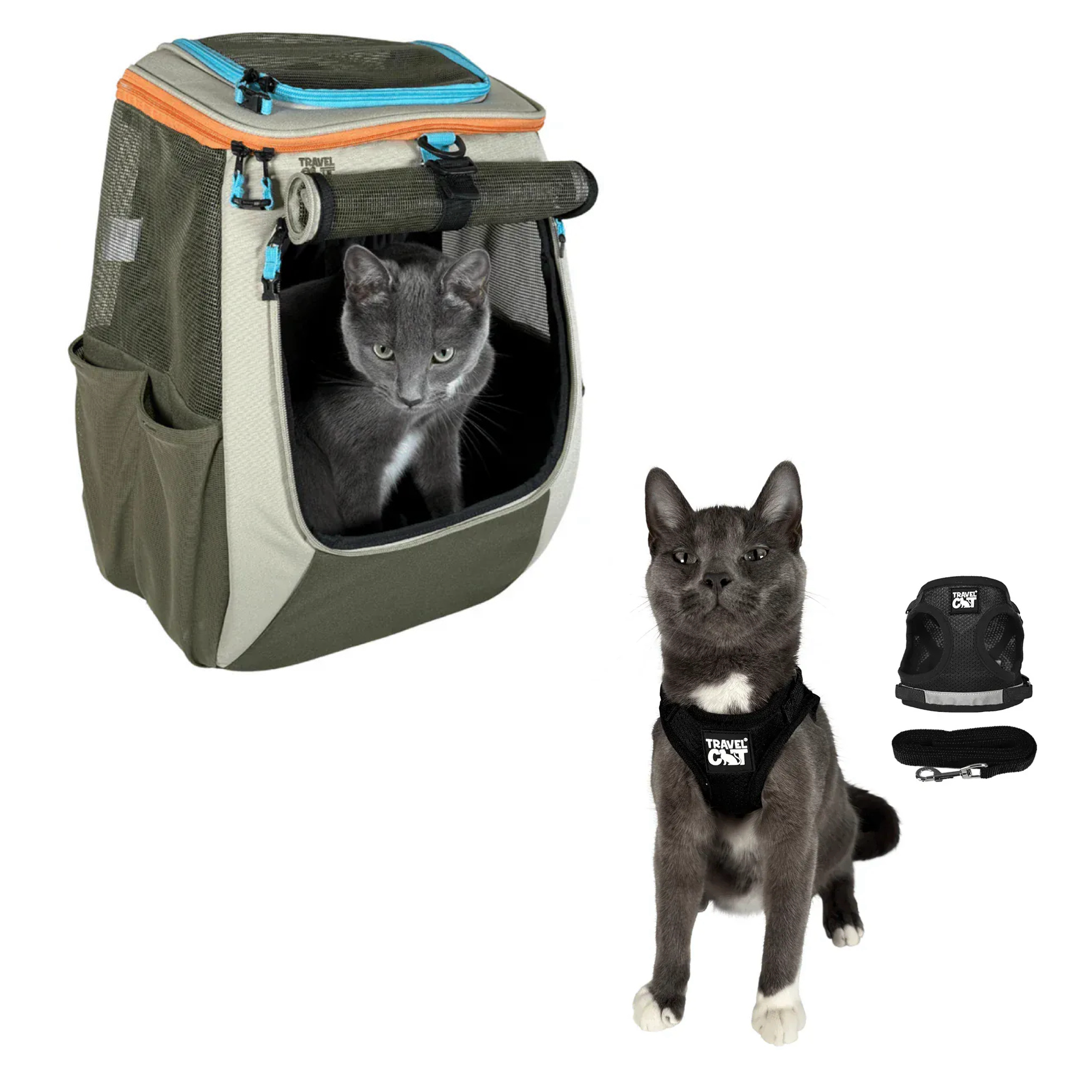 Build Your Own Cat Backpack and Harness Bundle