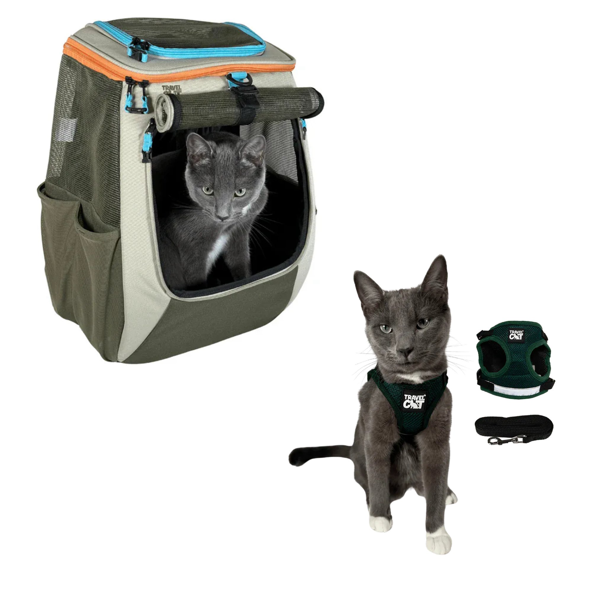 Build Your Own Cat Backpack and Harness Bundle