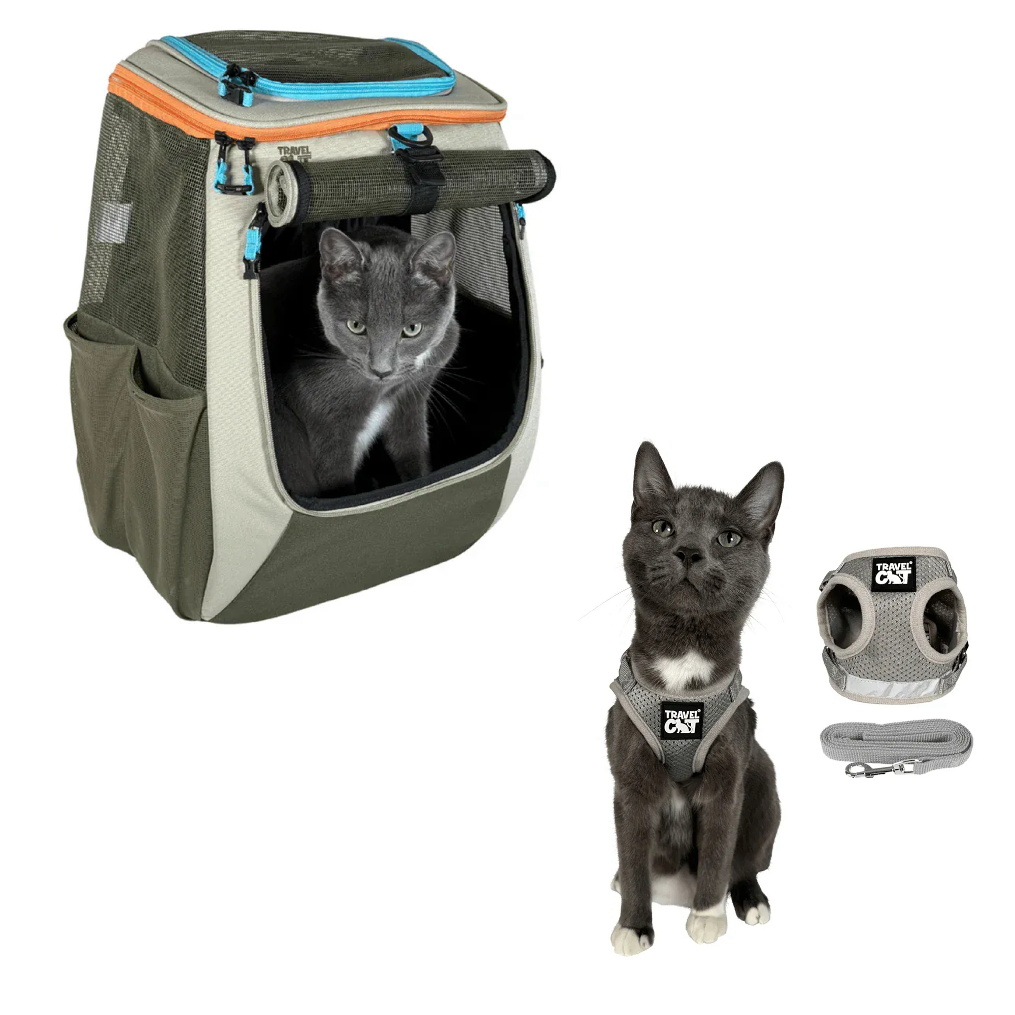 Build Your Own Cat Backpack and Harness Bundle