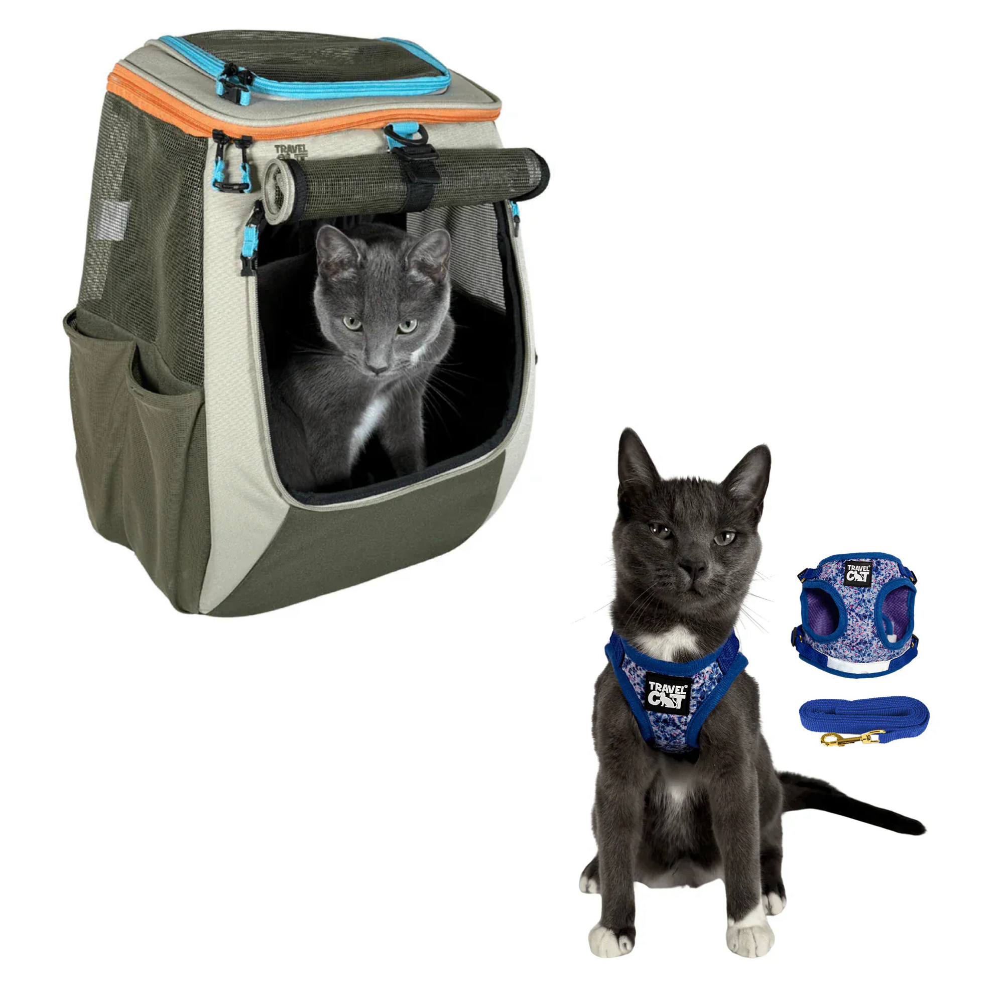 Build Your Own Cat Backpack and Harness Bundle