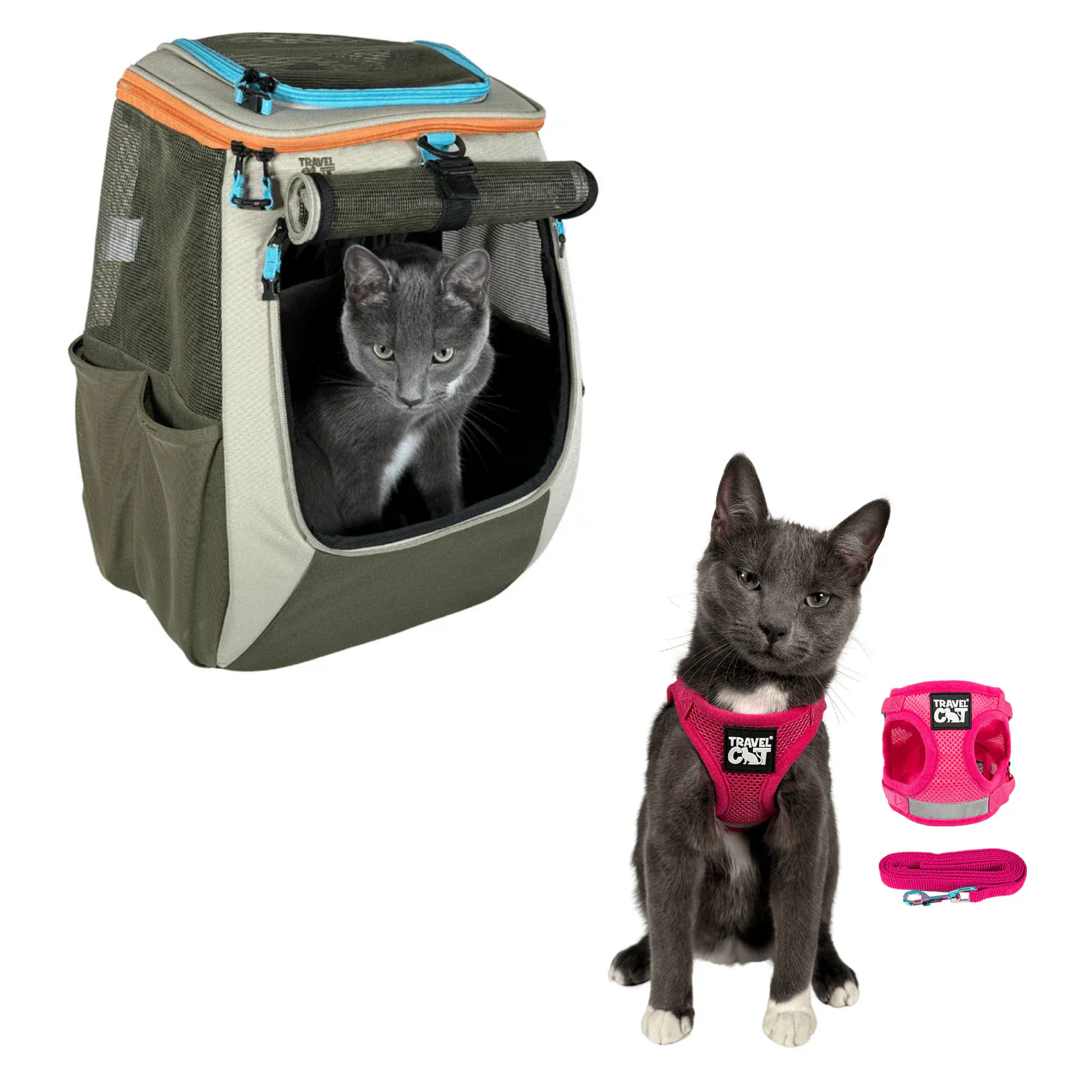 Build Your Own Cat Backpack and Harness Bundle