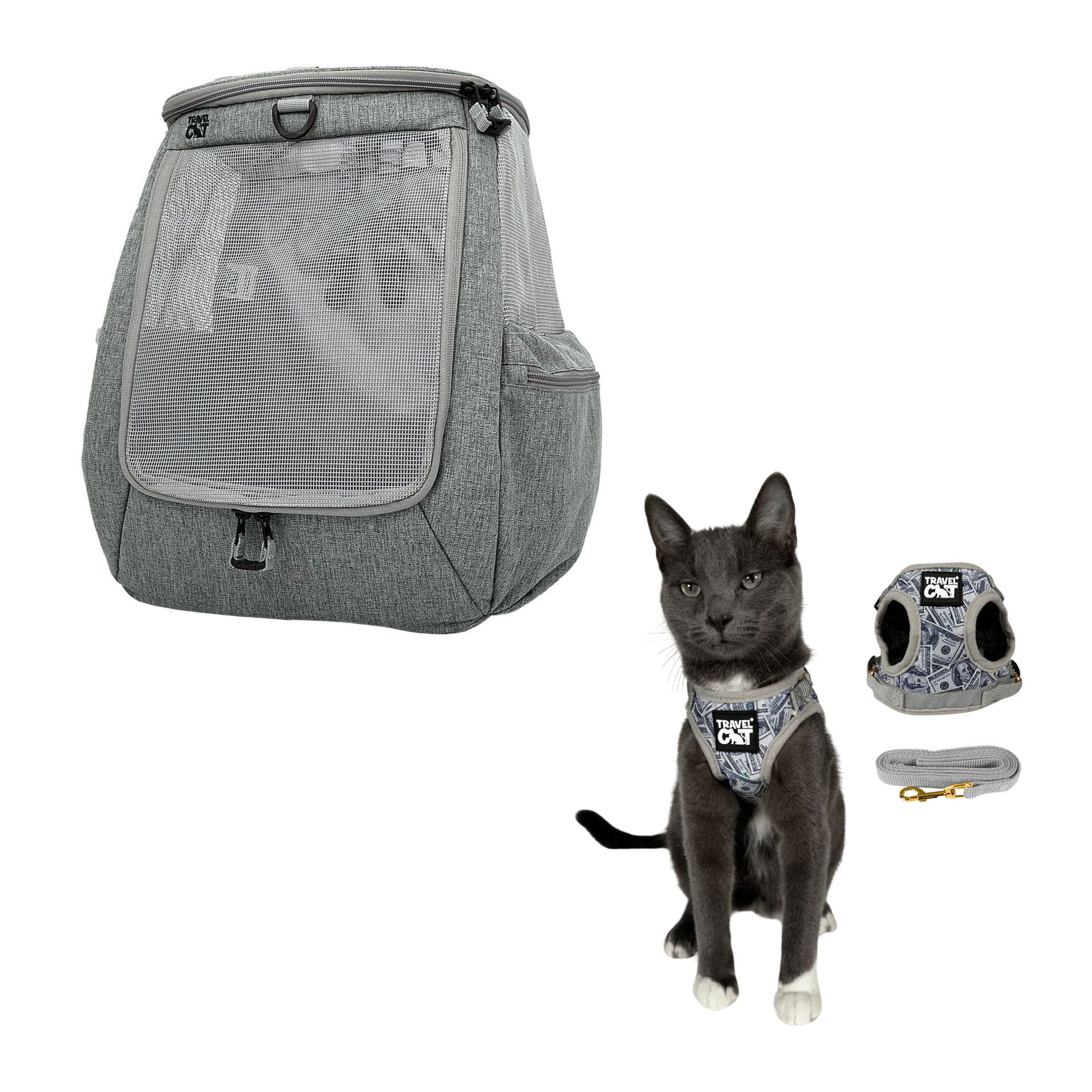 Build Your Own Cat Backpack and Harness Bundle