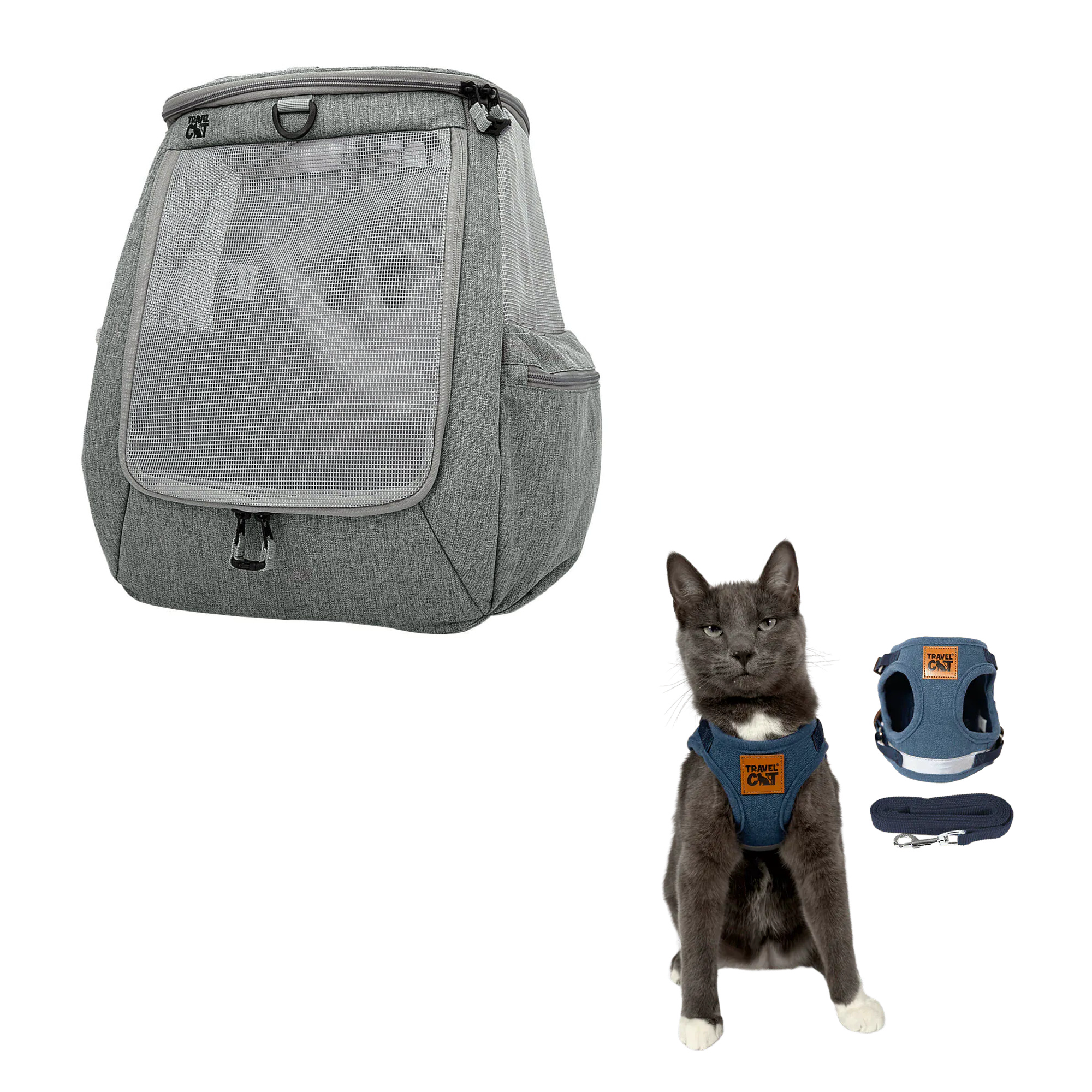 Build Your Own Cat Backpack and Harness Bundle
