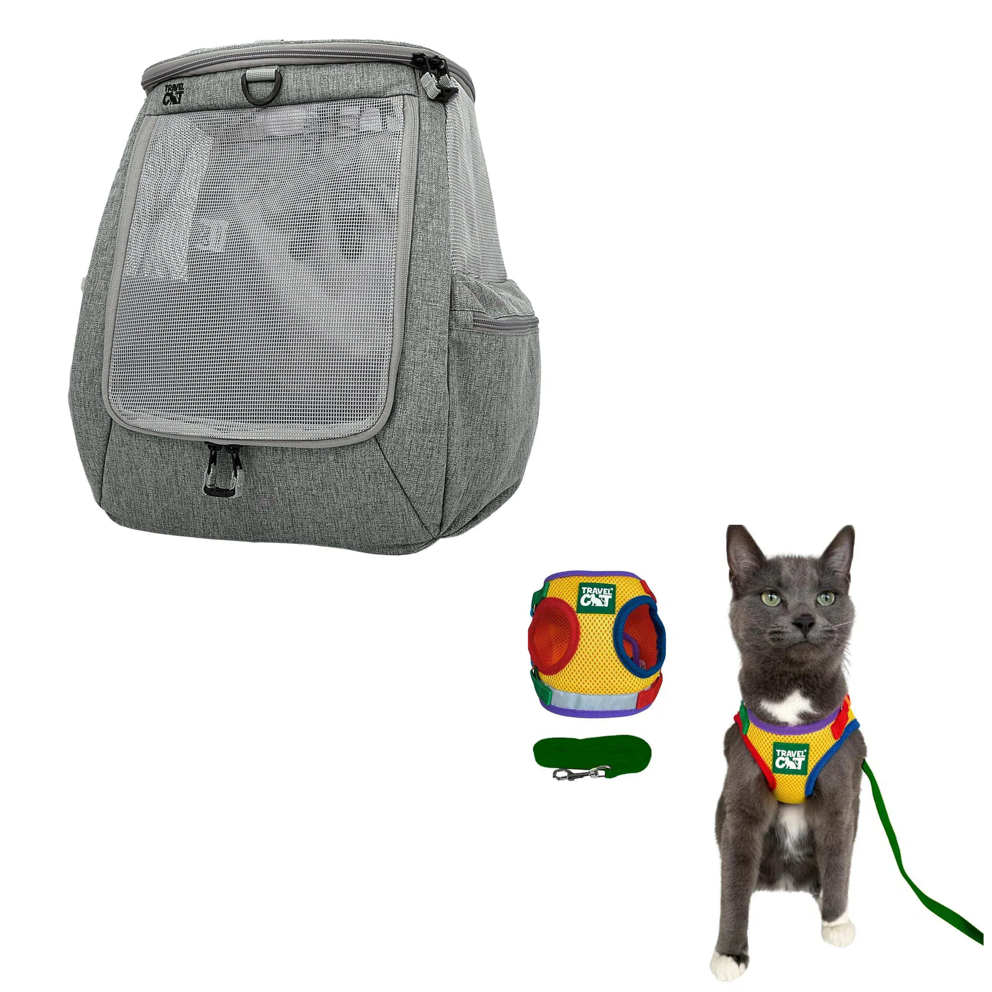 Build Your Own Cat Backpack and Harness Bundle