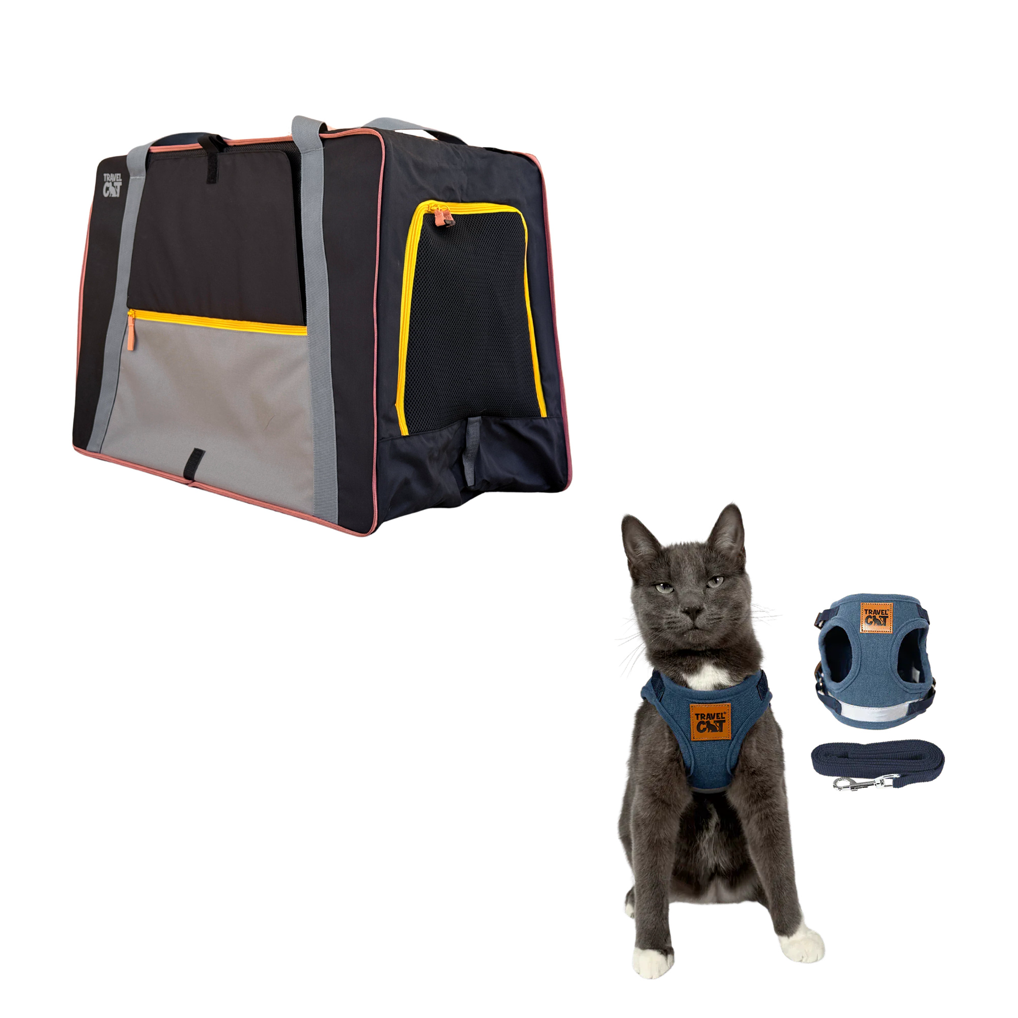 Build Your Own Cat Backpack and Harness Bundle