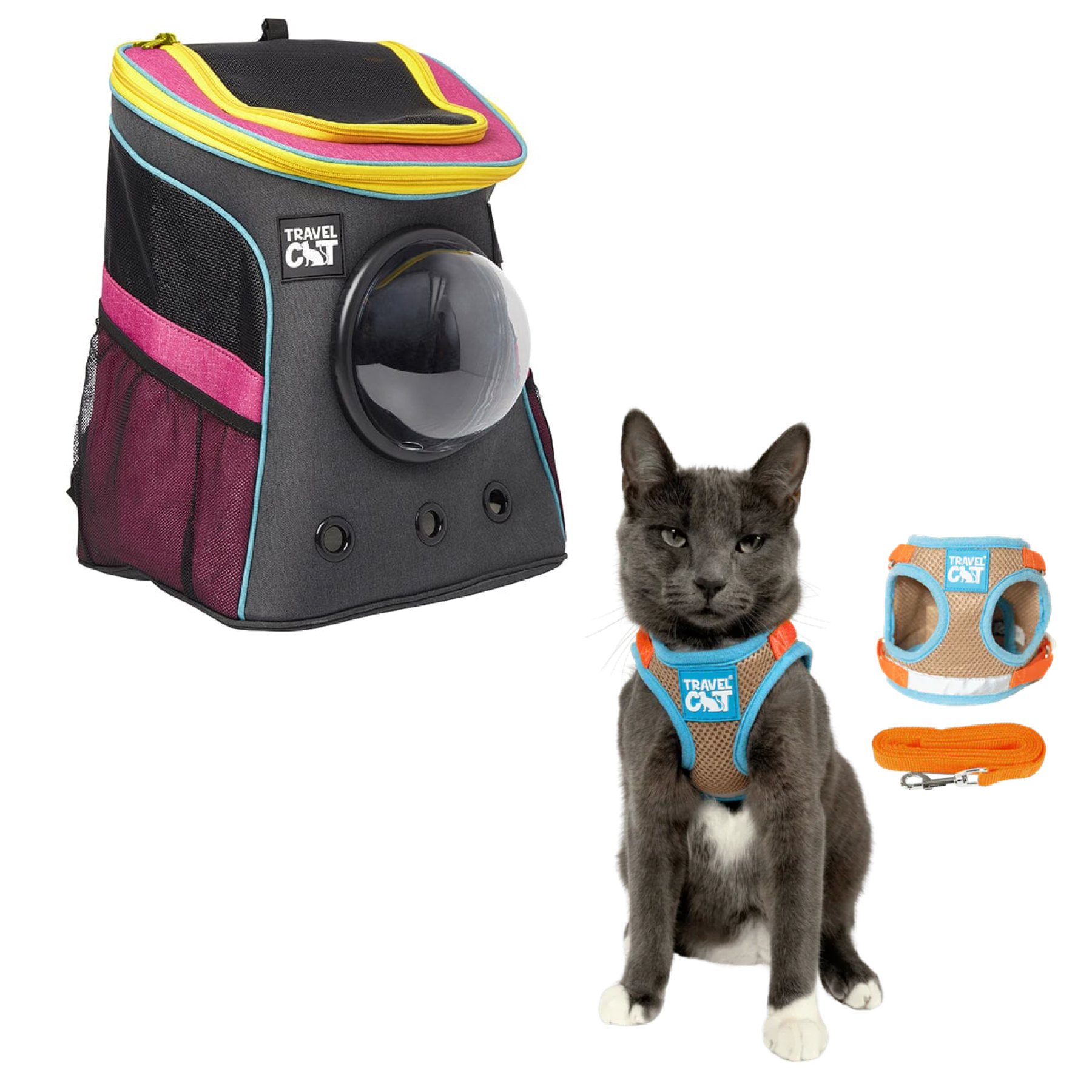 Build Your Own Cat Backpack and Harness Bundle