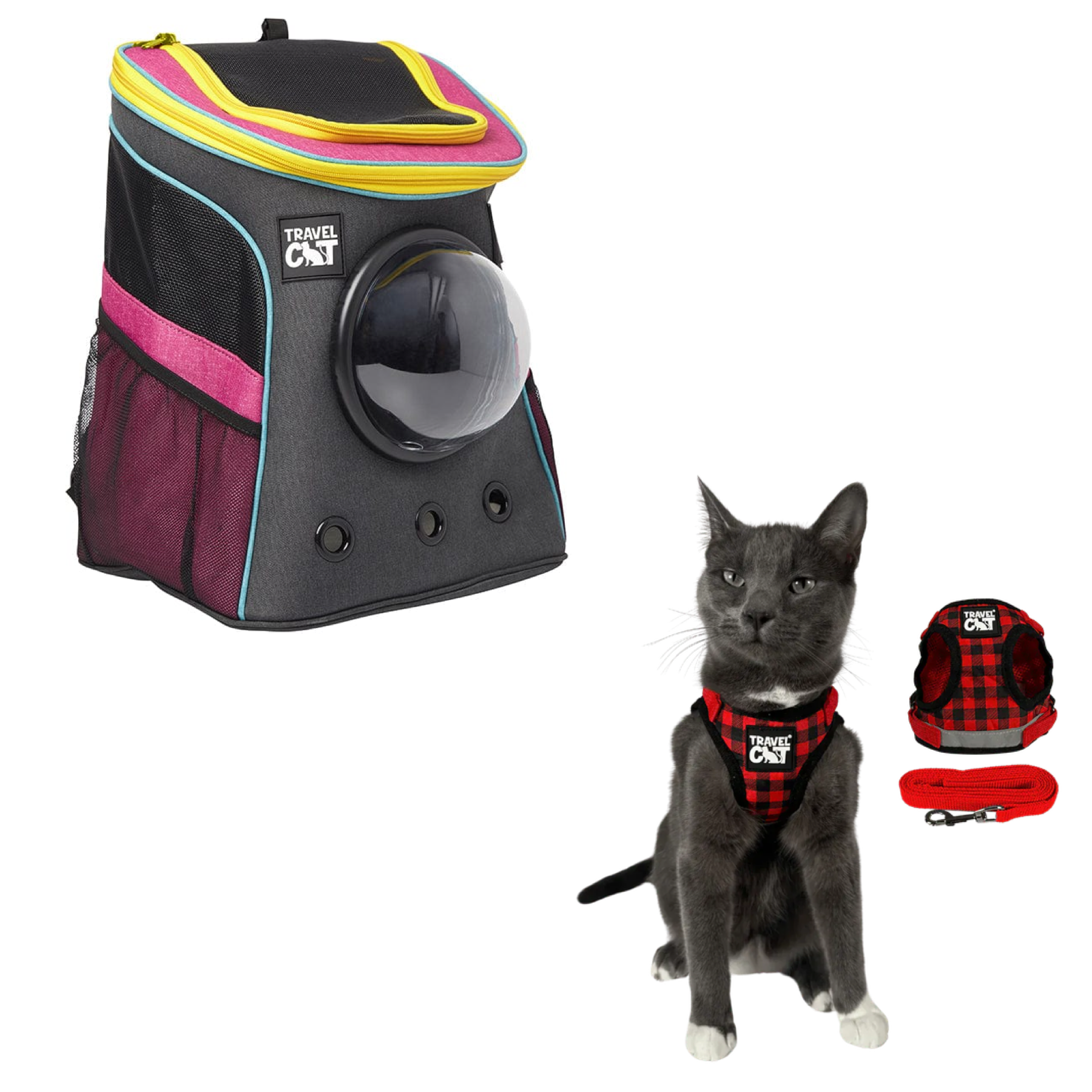 Build Your Own Cat Backpack and Harness Bundle