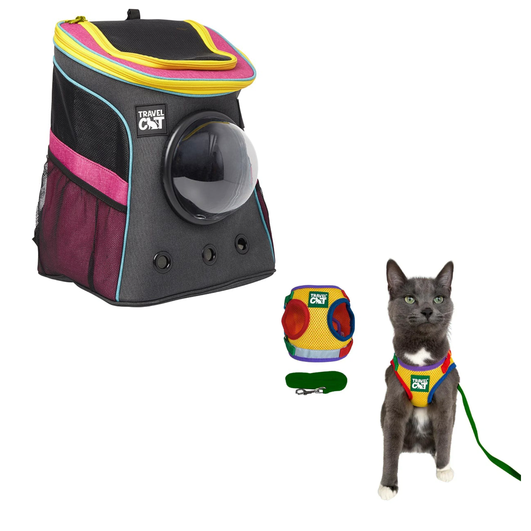 Build Your Own Cat Backpack and Harness Bundle
