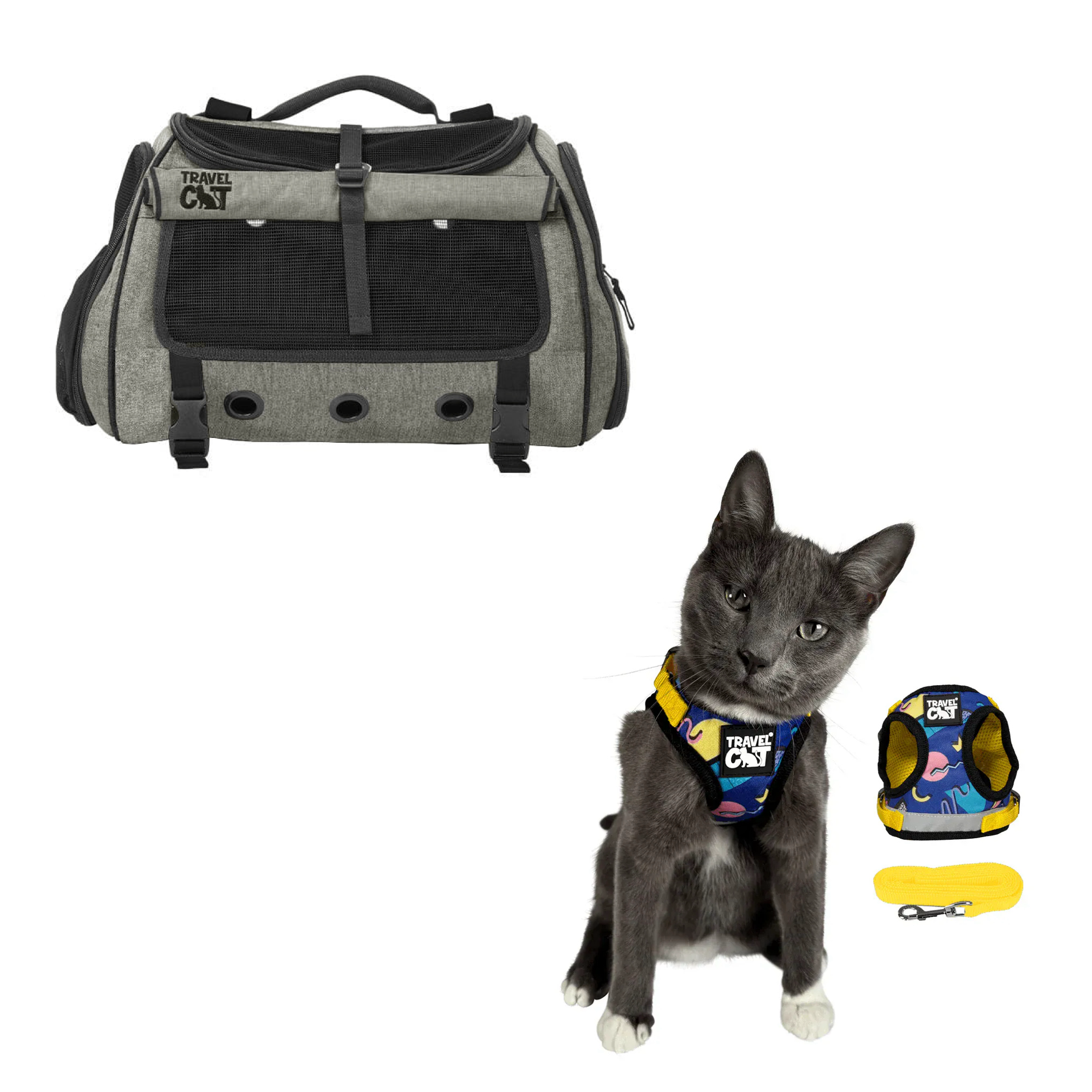 Build Your Own Cat Backpack and Harness Bundle