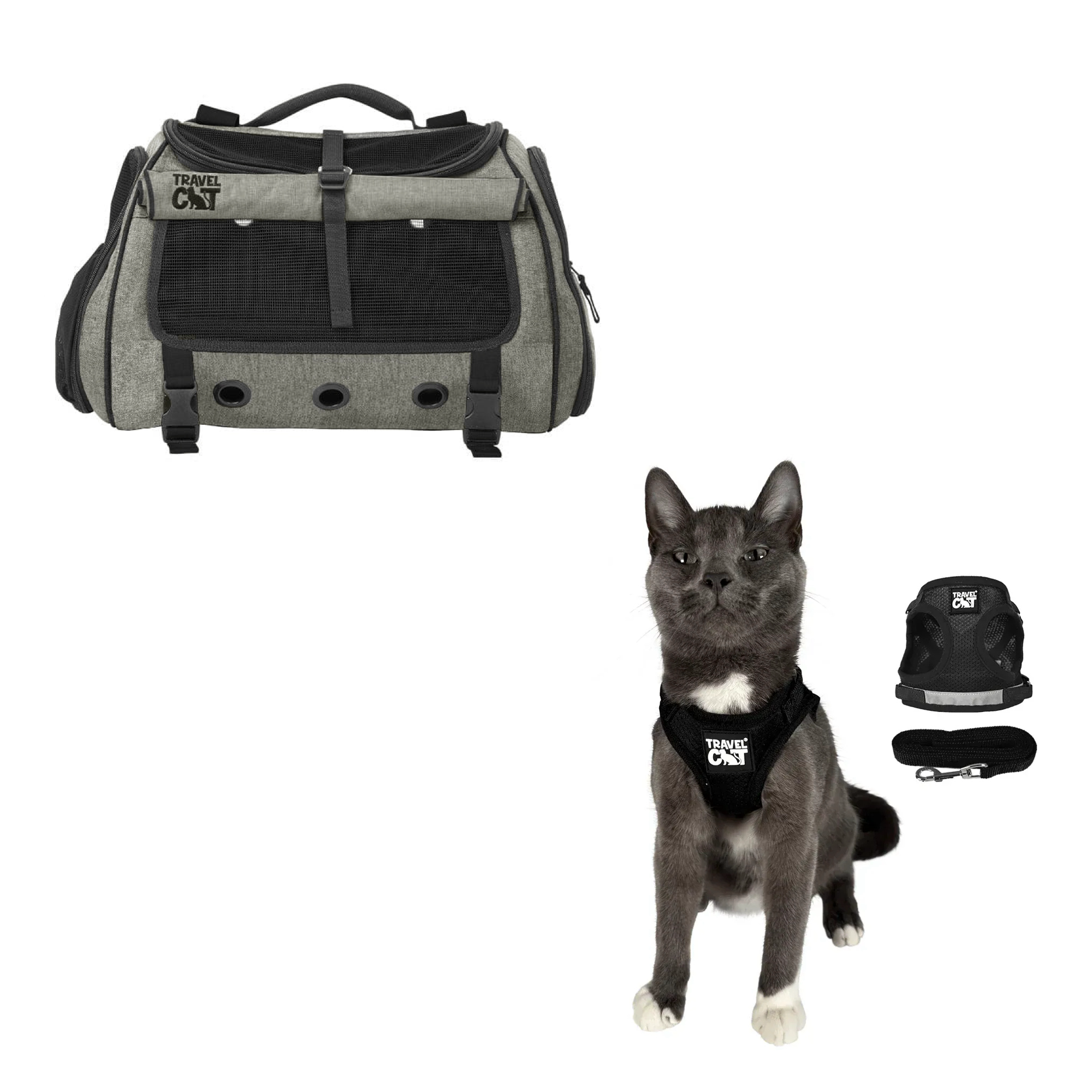 Build Your Own Cat Backpack and Harness Bundle