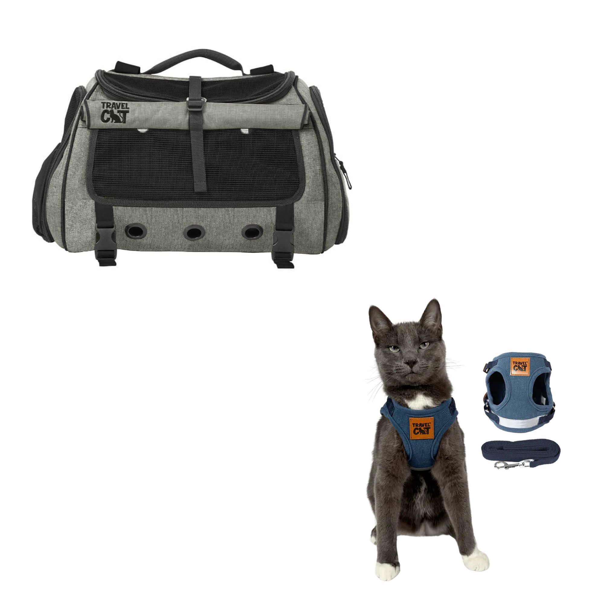Build Your Own Cat Backpack and Harness Bundle
