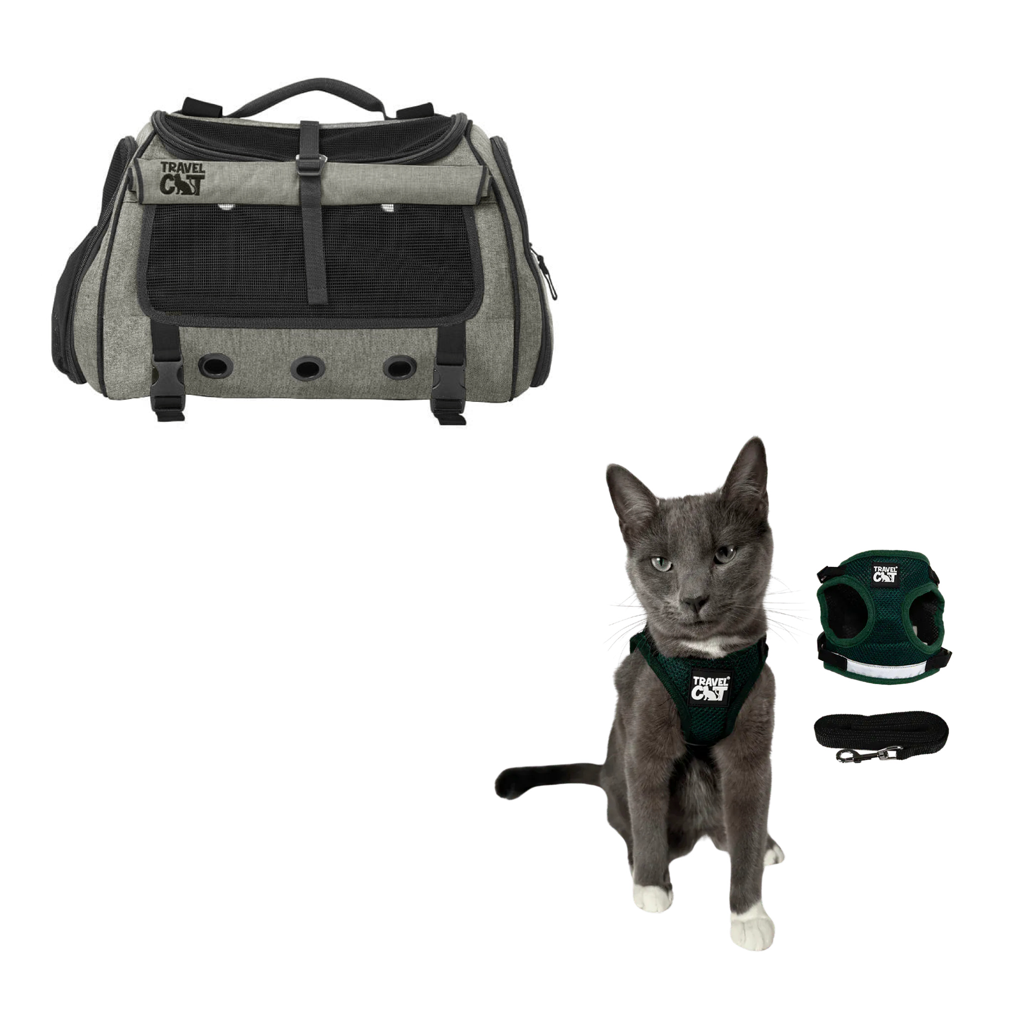 Build Your Own Cat Backpack and Harness Bundle