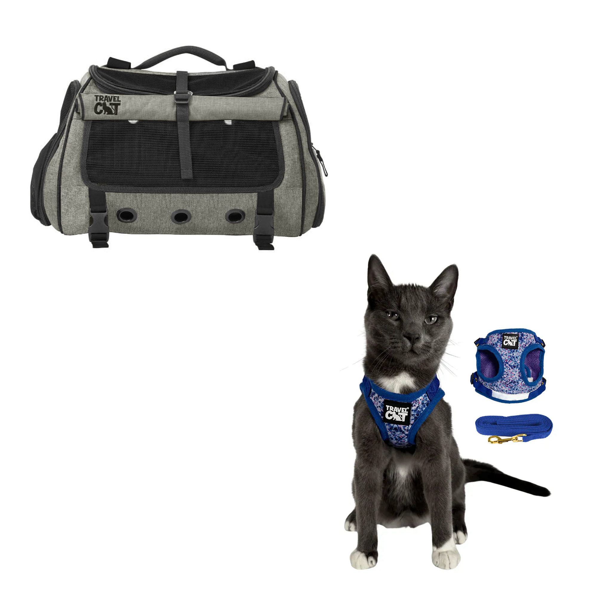Build Your Own Cat Backpack and Harness Bundle