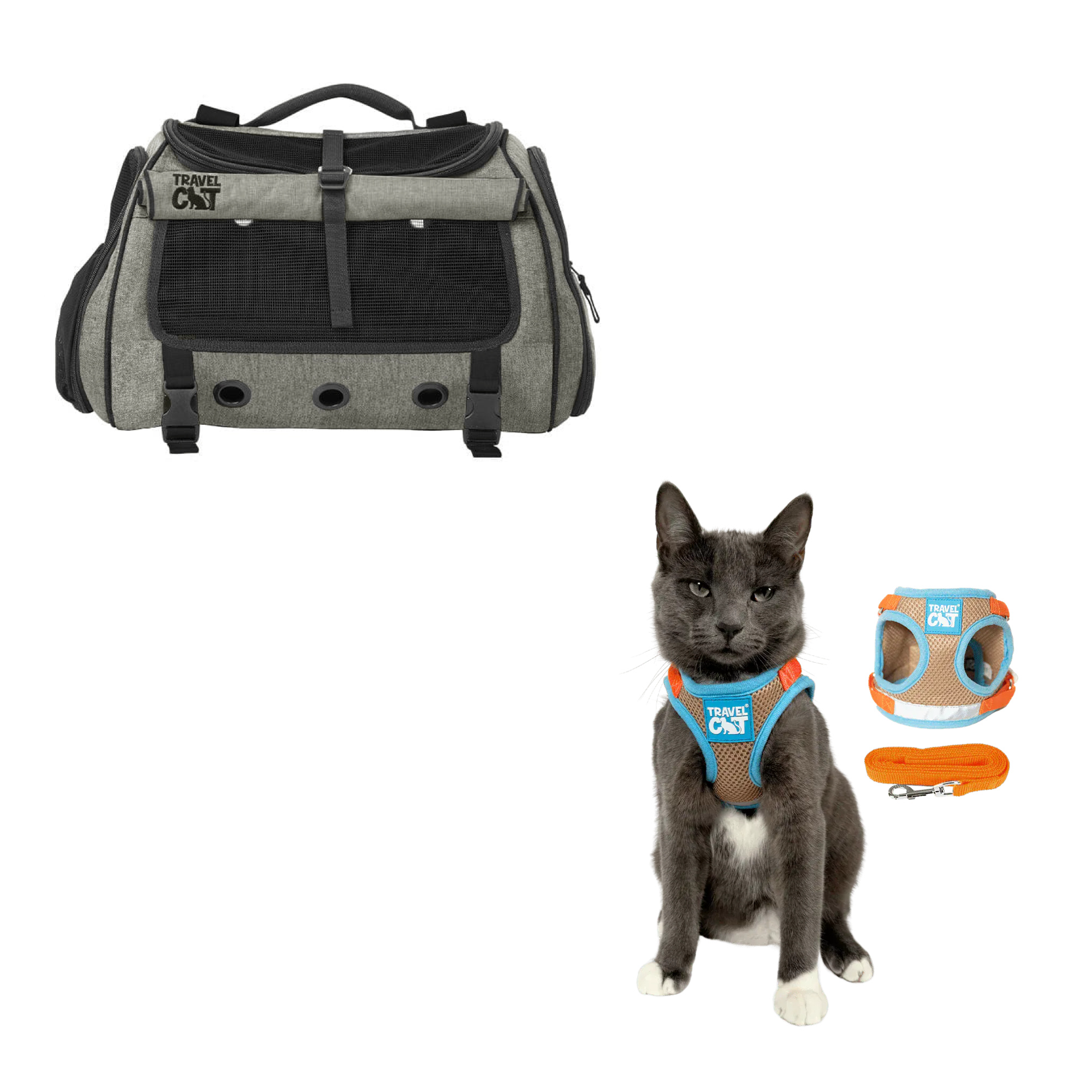 Build Your Own Cat Backpack and Harness Bundle