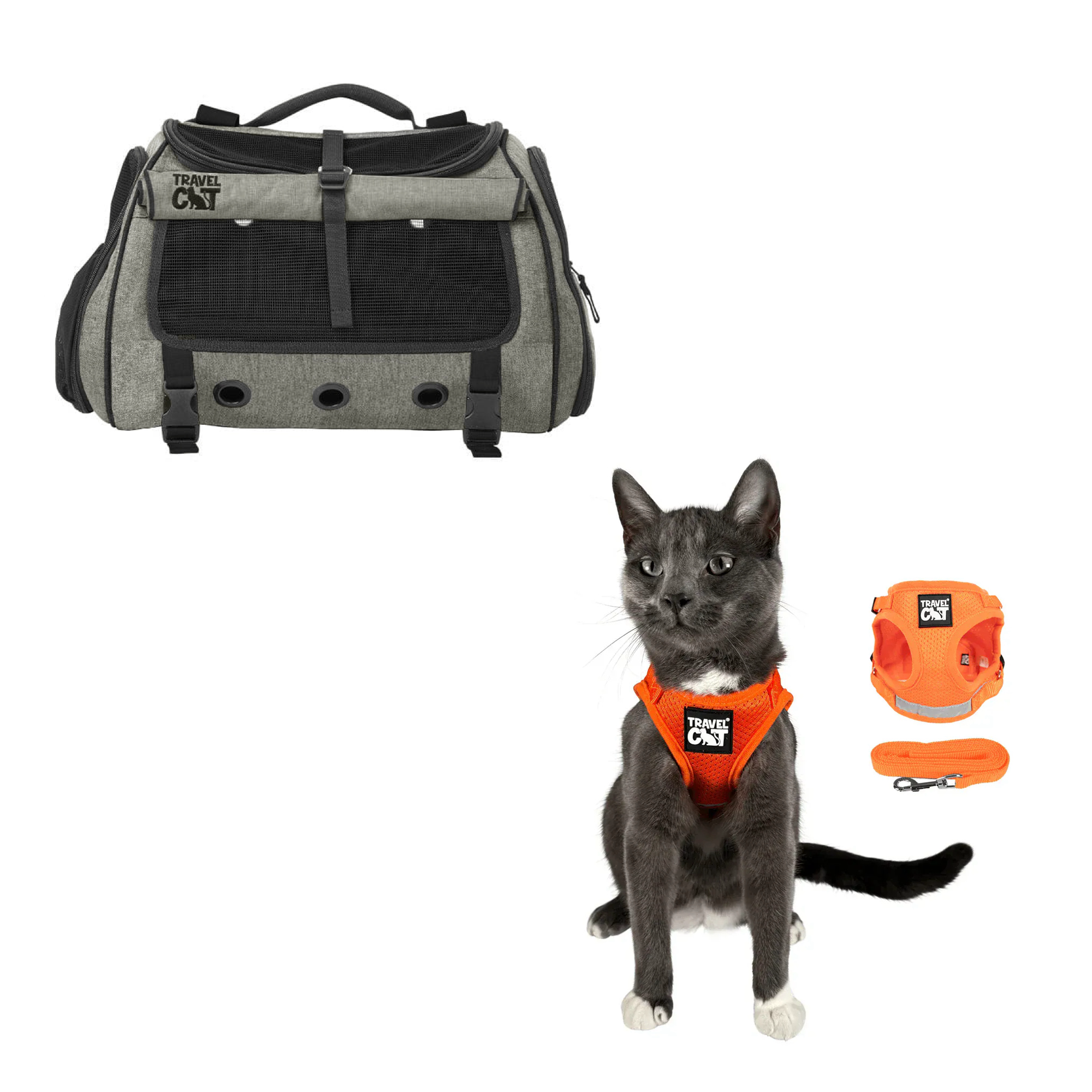 Build Your Own Cat Backpack and Harness Bundle
