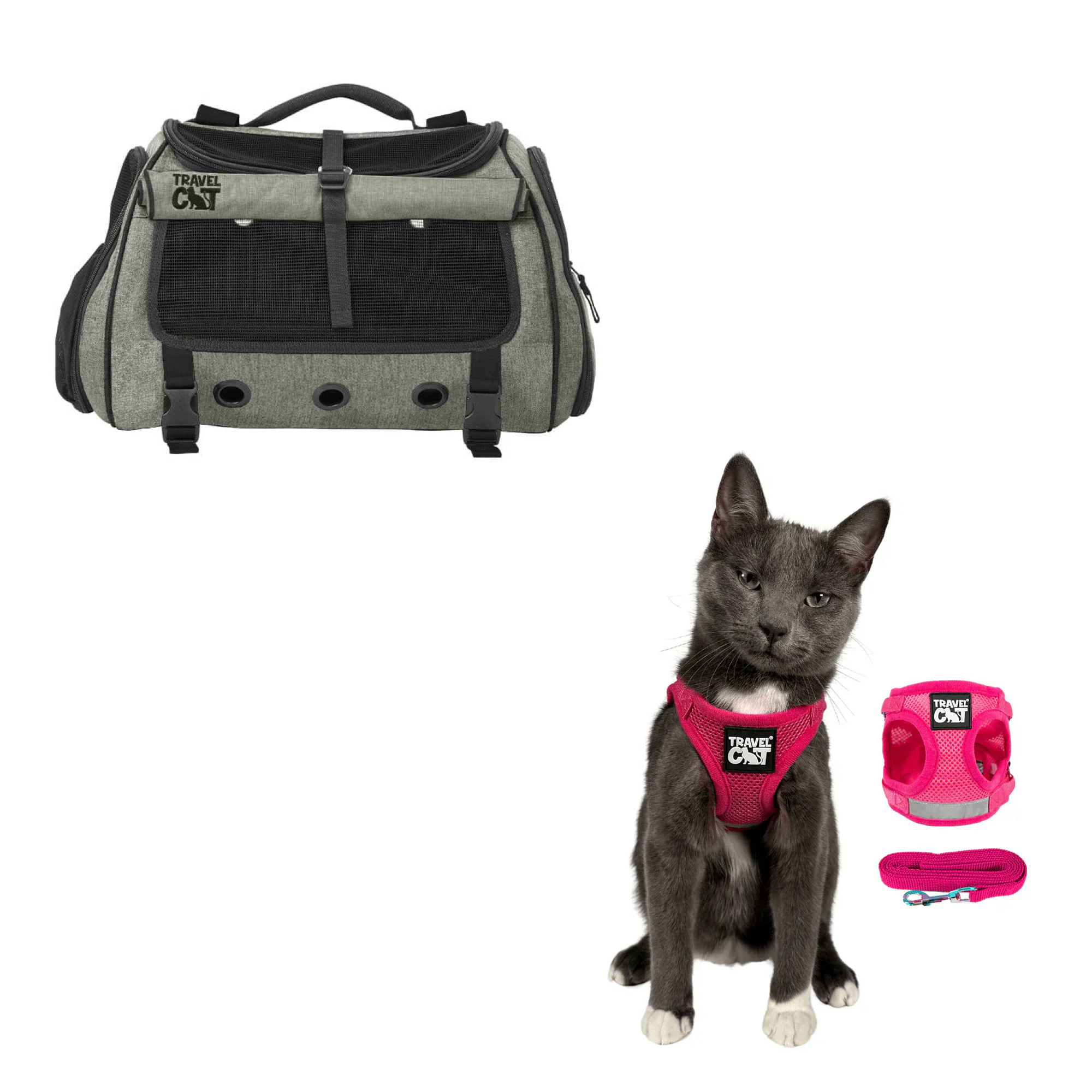 Build Your Own Cat Backpack and Harness Bundle