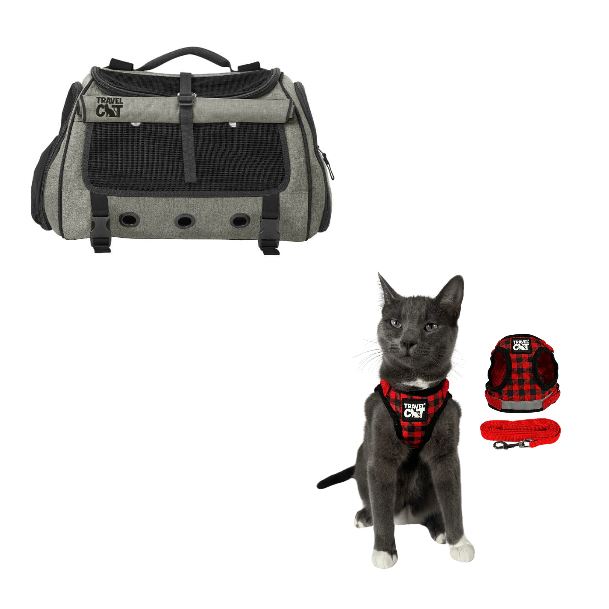 Build Your Own Cat Backpack and Harness Bundle