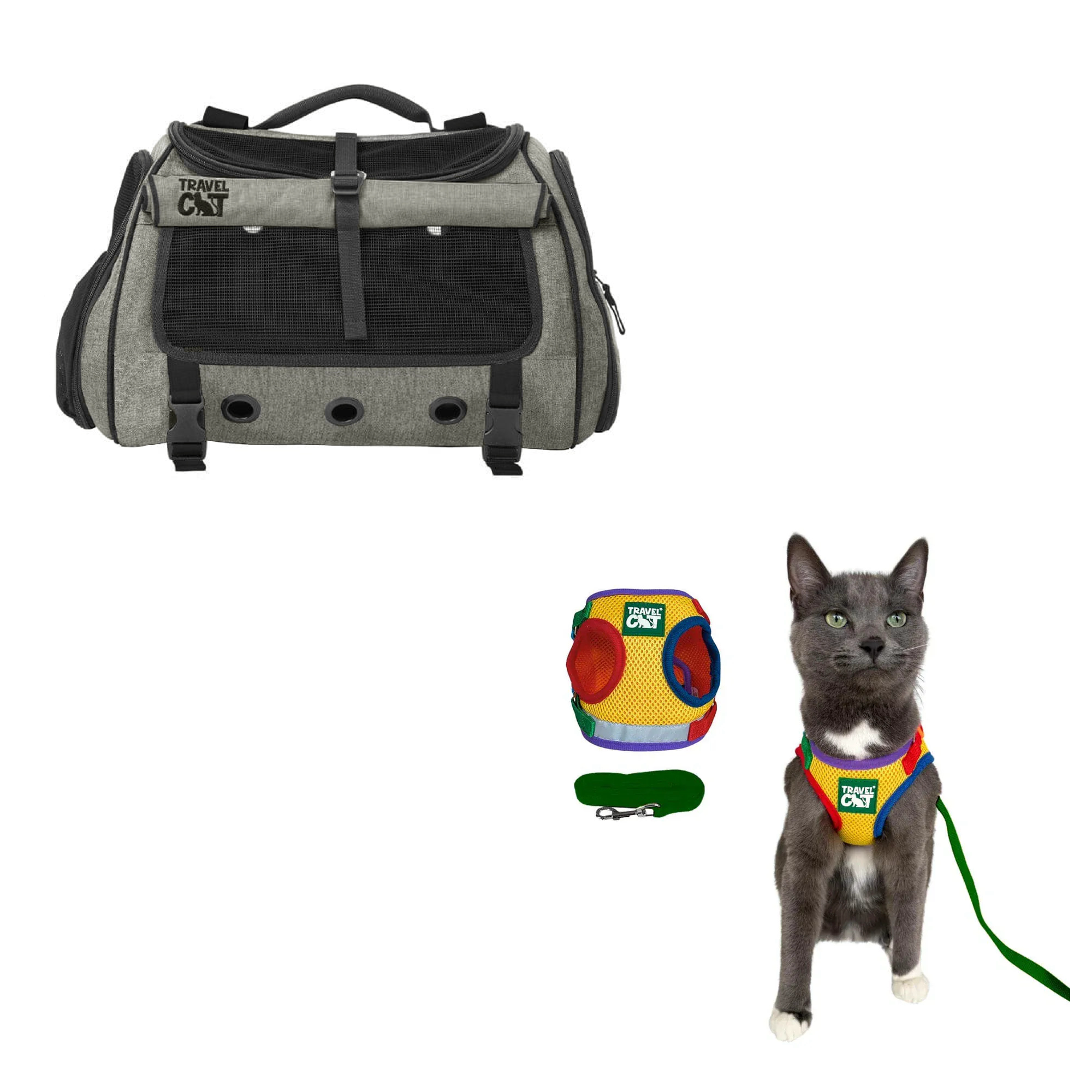 Build Your Own Cat Backpack and Harness Bundle