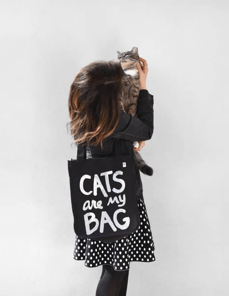 Cats are my Bag Organic Tote
