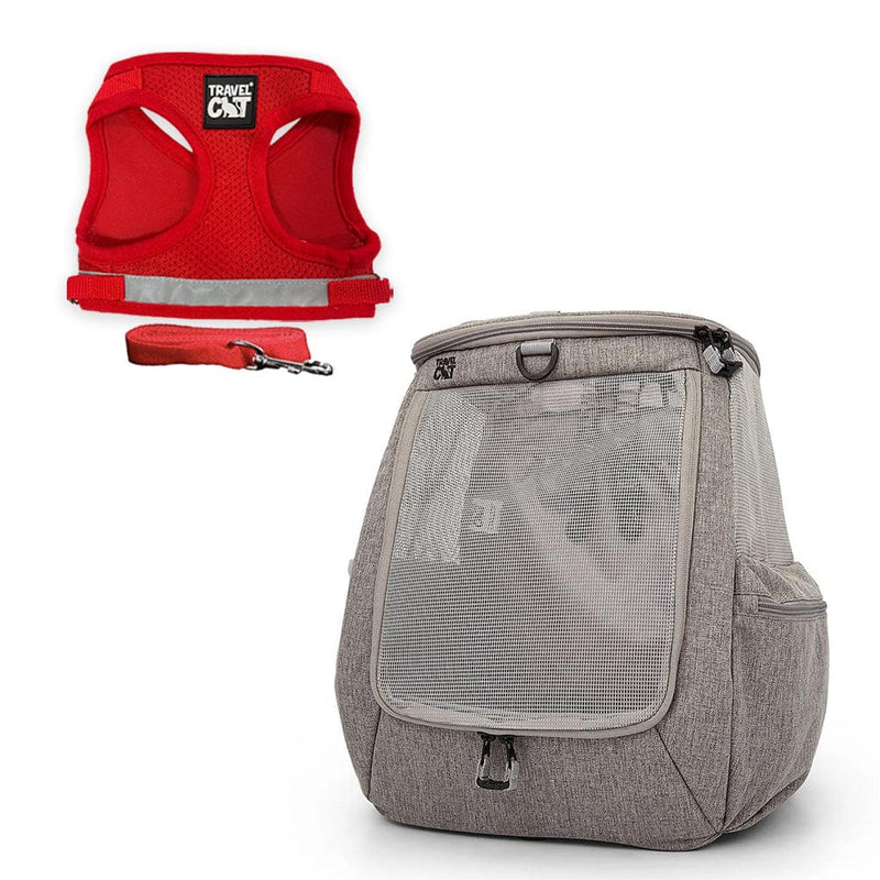 "The Navigator" Cat Backpack & "The True Adventurer" Harness and Leash