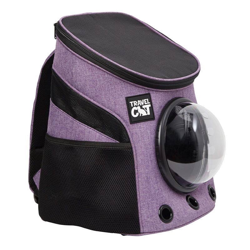 "The Fat Cat" Mini Cat Backpack - Purple