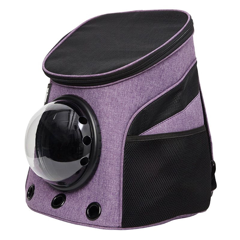 "The Fat Cat" Mini Cat Backpack - Purple