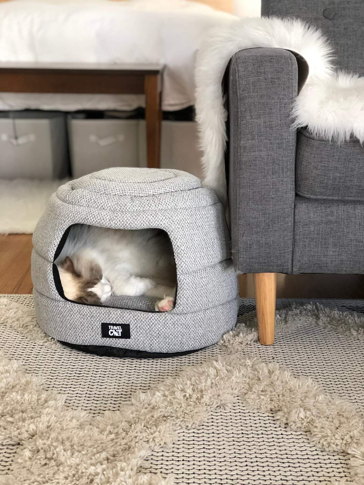 "The Cozy AF" Cat Bed Bundle