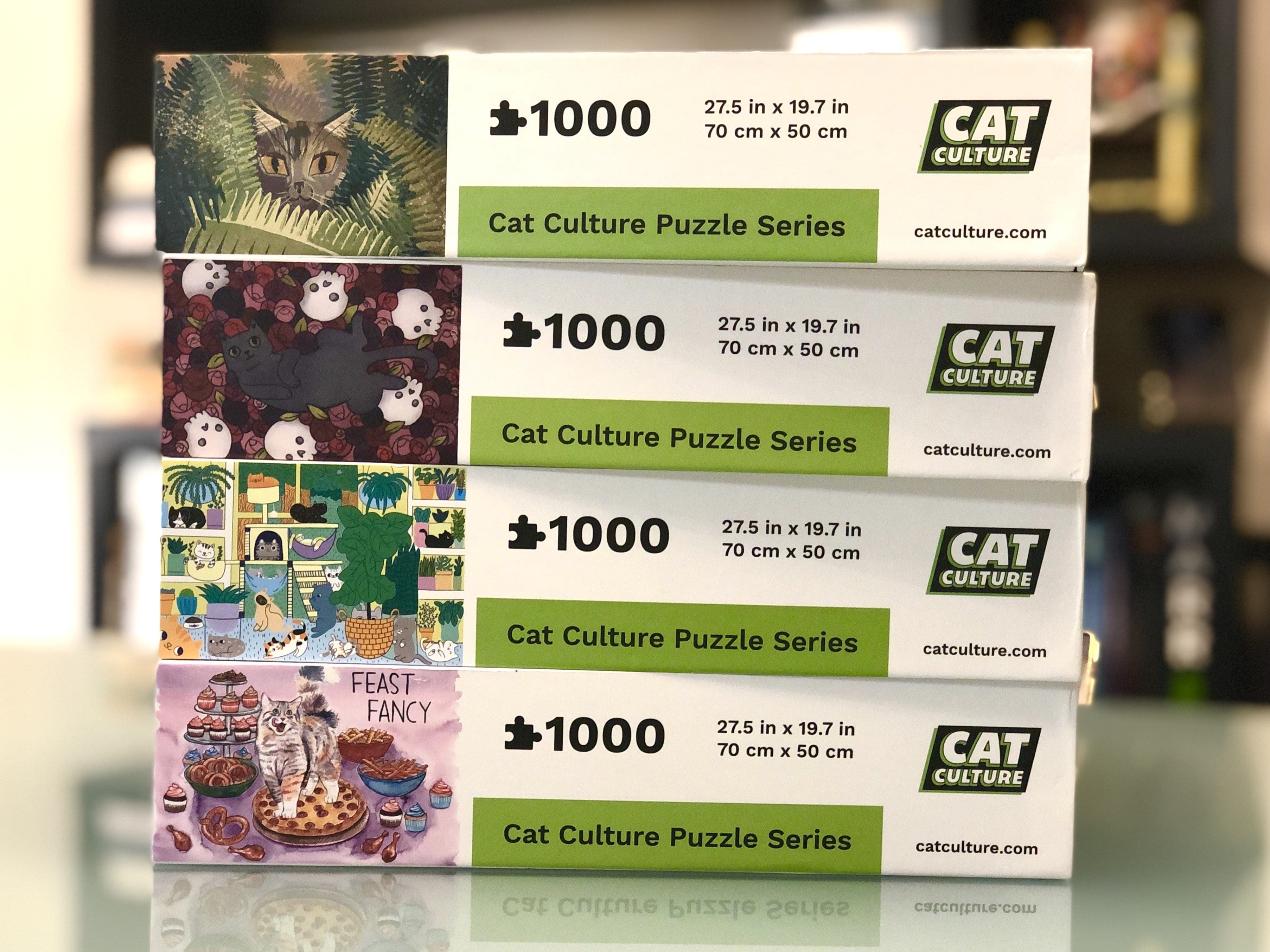 Cat Culture 3 Puzzle Bundle - Limited Edition Artist Series